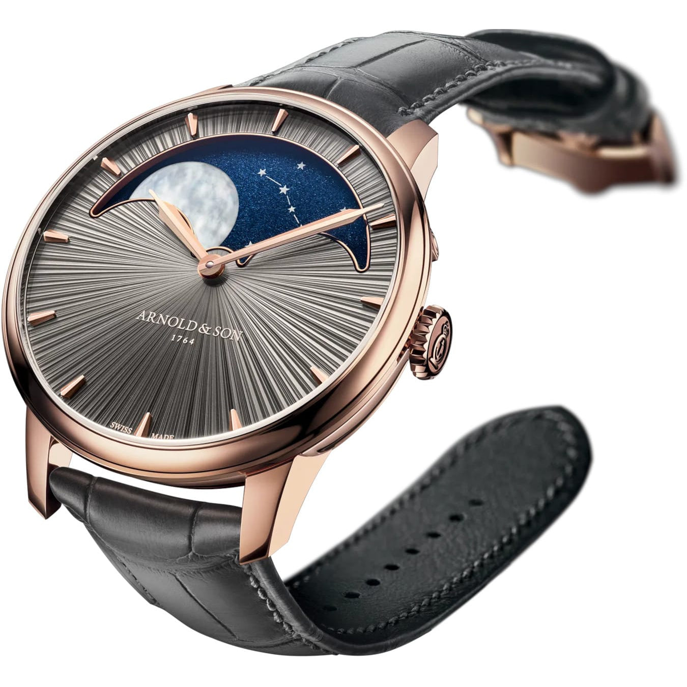 Arnold & Son 1GLBR.N01A.C0246A Perpetual Moon 41.5 Red Gold