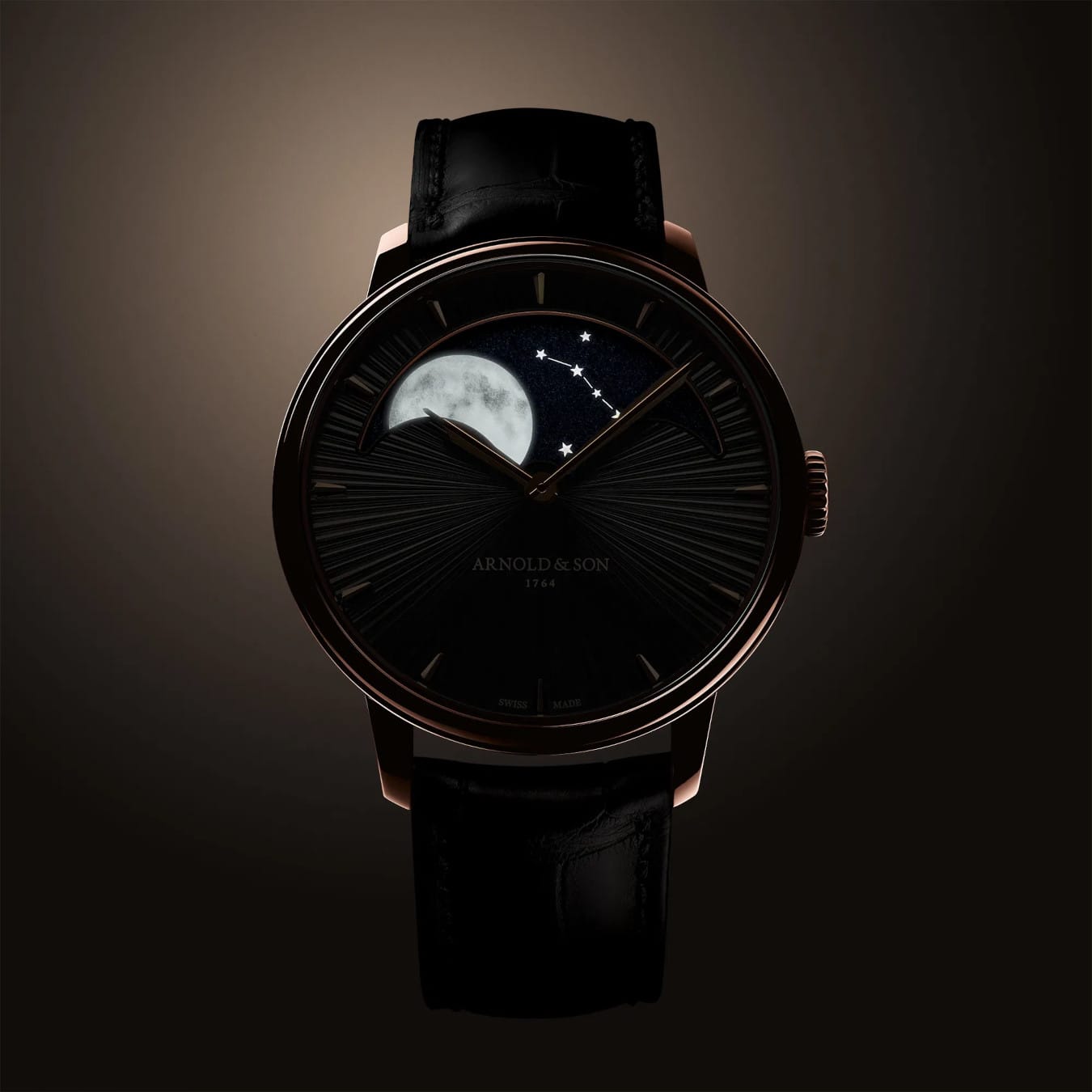 Arnold & Son 1GLBR.N01A.C0246A Perpetual Moon 41.5 Red Gold