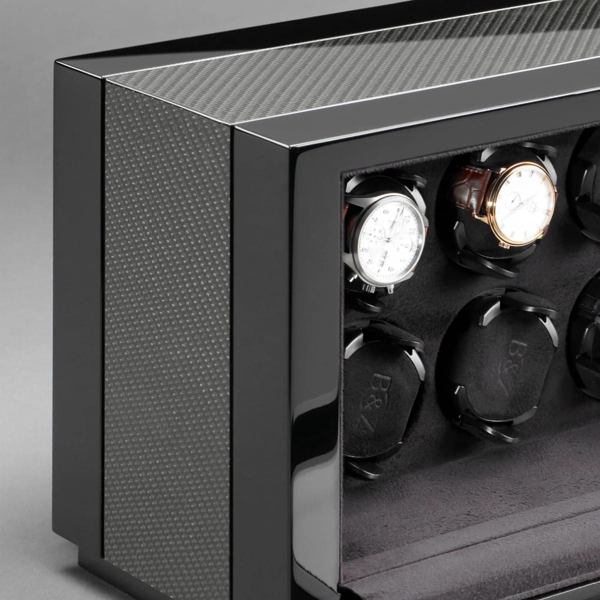 Buben & Zorweg VANTAGE 4 Carbon High Gloss Watch Winder
