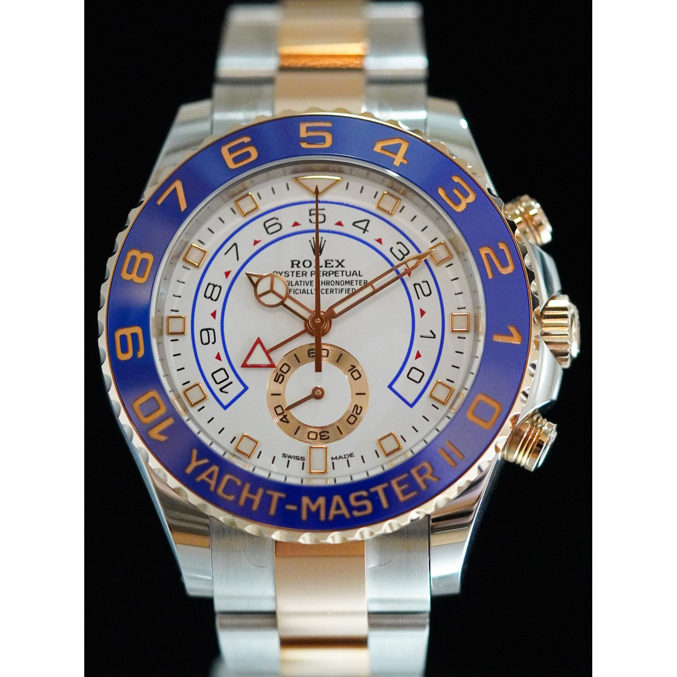 Rolex M116681 Yacht-Master II 116681 Steel Everose Gold