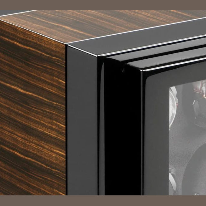 Buben & Zorweg VANTAGE 8 Macassar High Gloss Watch Winder