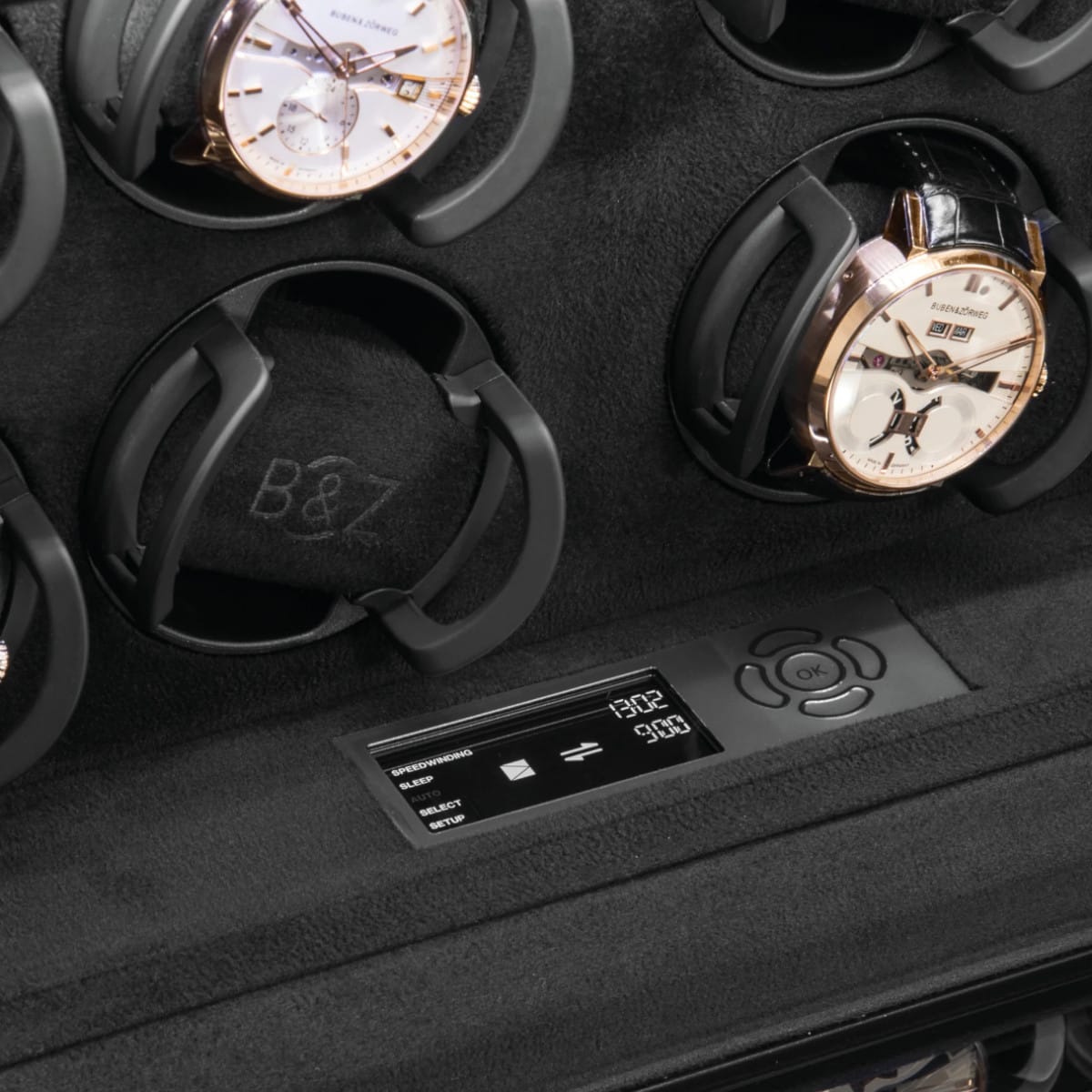 Buben & Zorweg VANTAGE 12 Carbon High Gloss Watch Winder