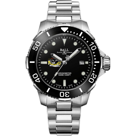 Ball DM3002A-S9C-BK Engineer Hydrocarbon DeepQUEST Protector 42mm