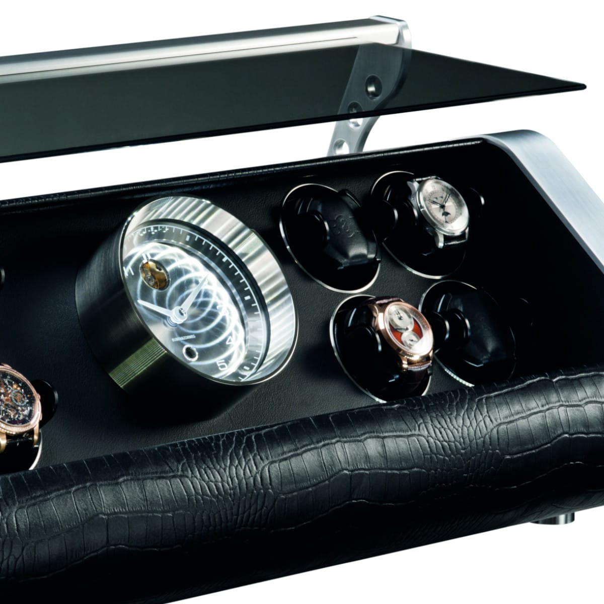 Buben & Zorweg REVOLUTION V8 Croco  Watch Winder