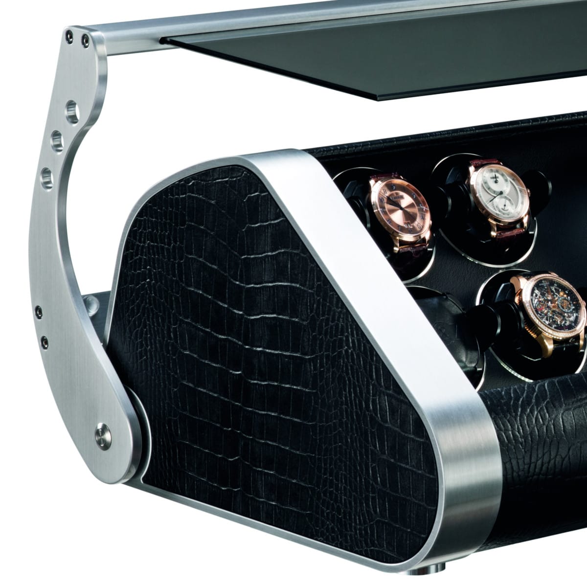 Buben & Zorweg REVOLUTION V8 Croco  Watch Winder