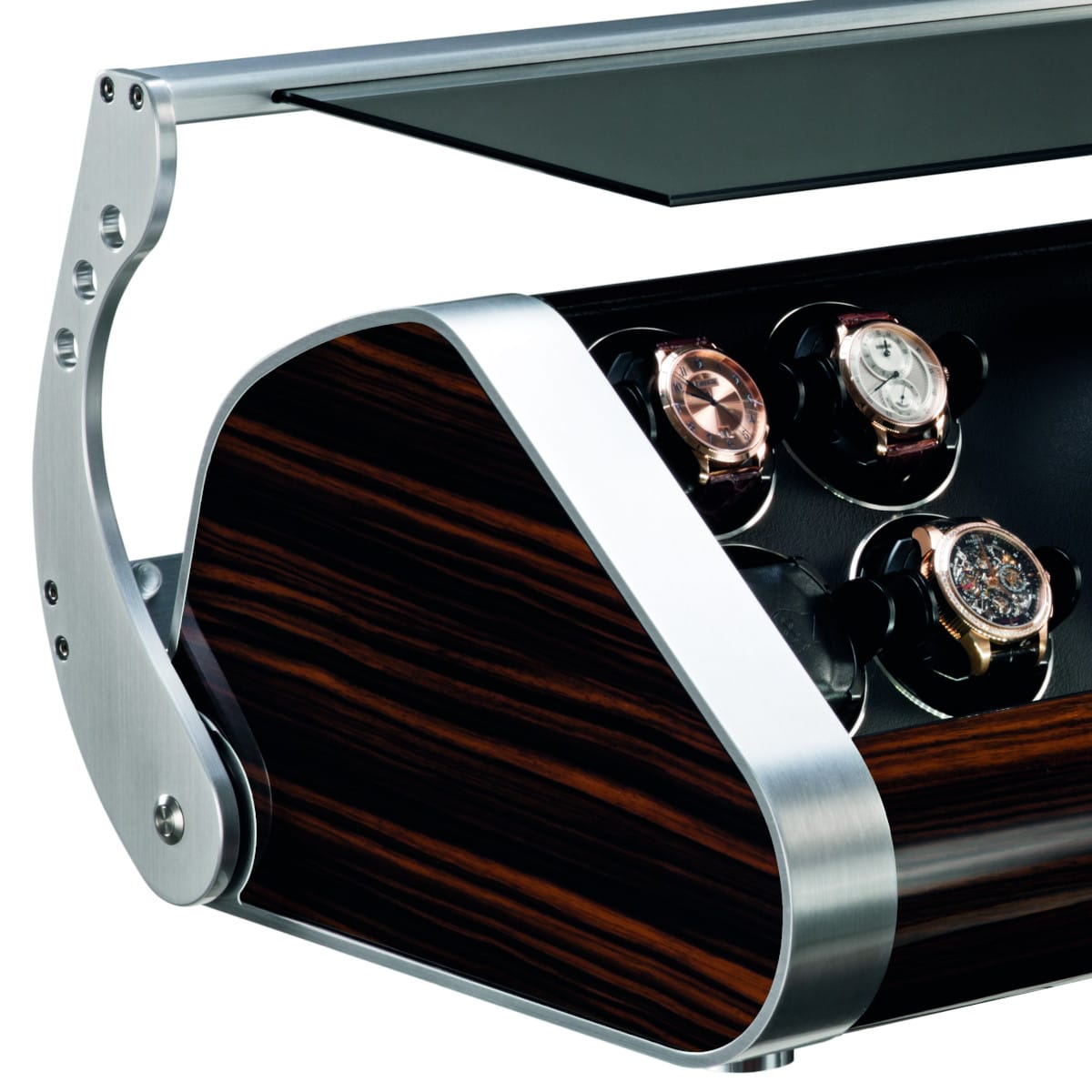 Buben & Zorweg REVOLUTION V8 Macassar Watch Winder