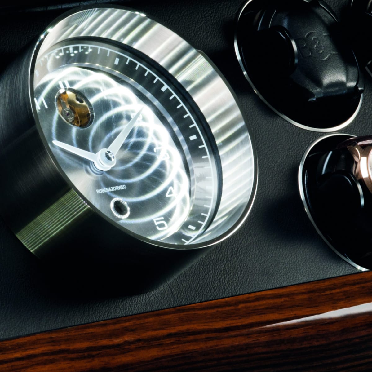 Buben & Zorweg REVOLUTION V8 Macassar Watch Winder