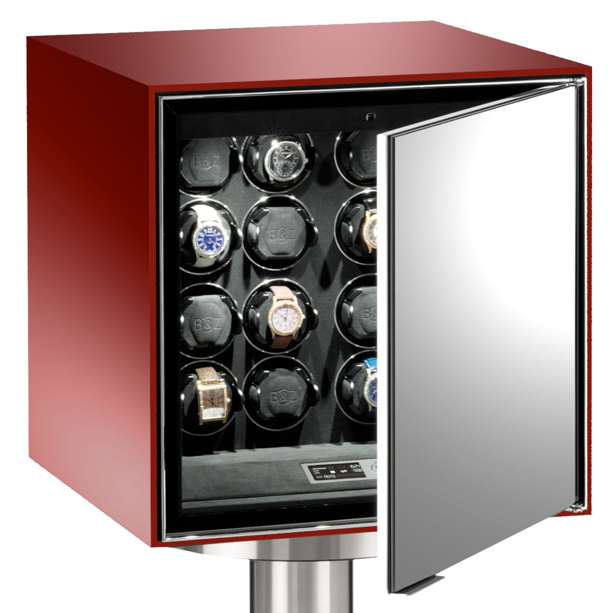 Buben & Zorweg Quantum 16 Red Lacquer Watch Winders