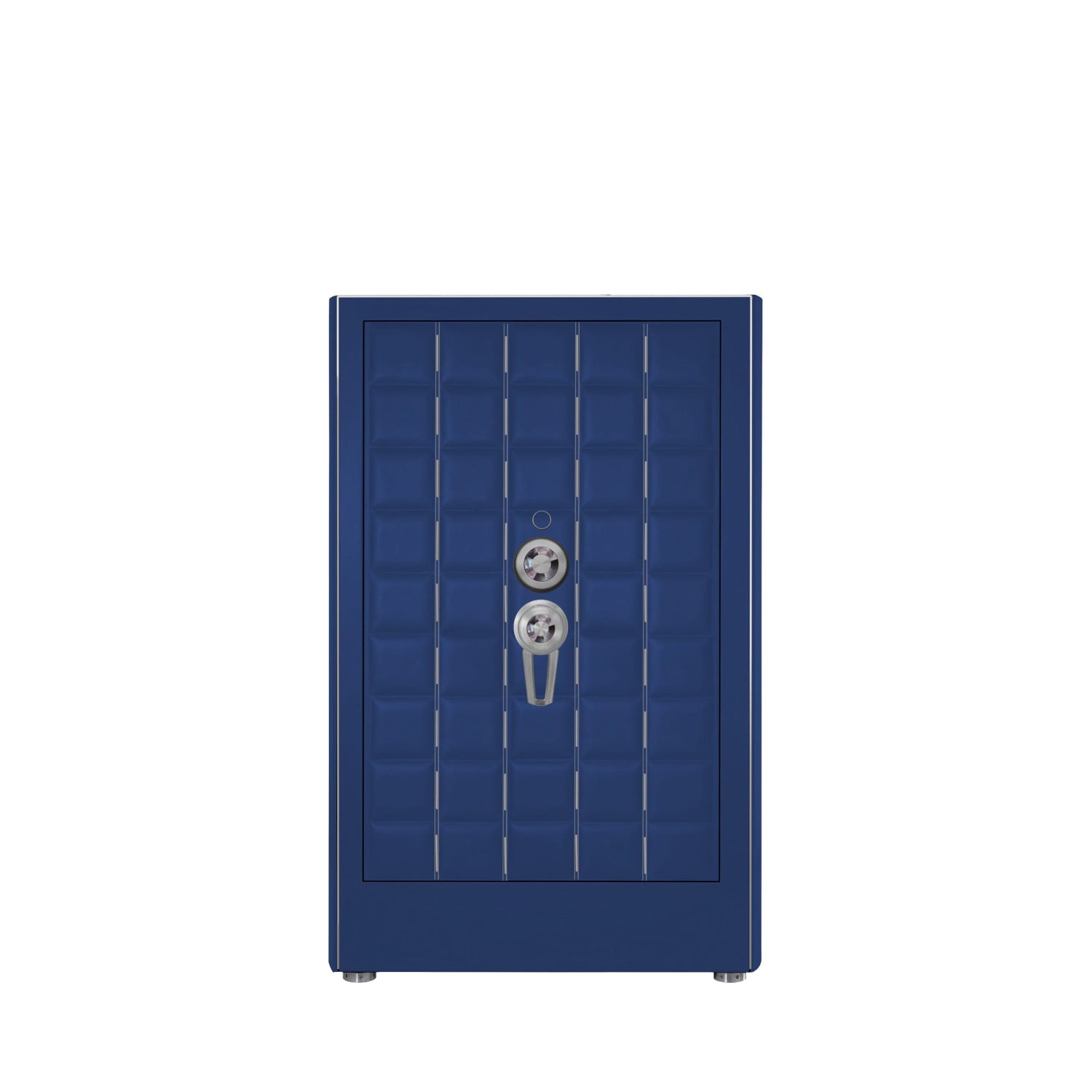 Buben & Zorweg Orion XL Double Standalone VdS I Nappa Ocean Blue Safe with Watch Winders
