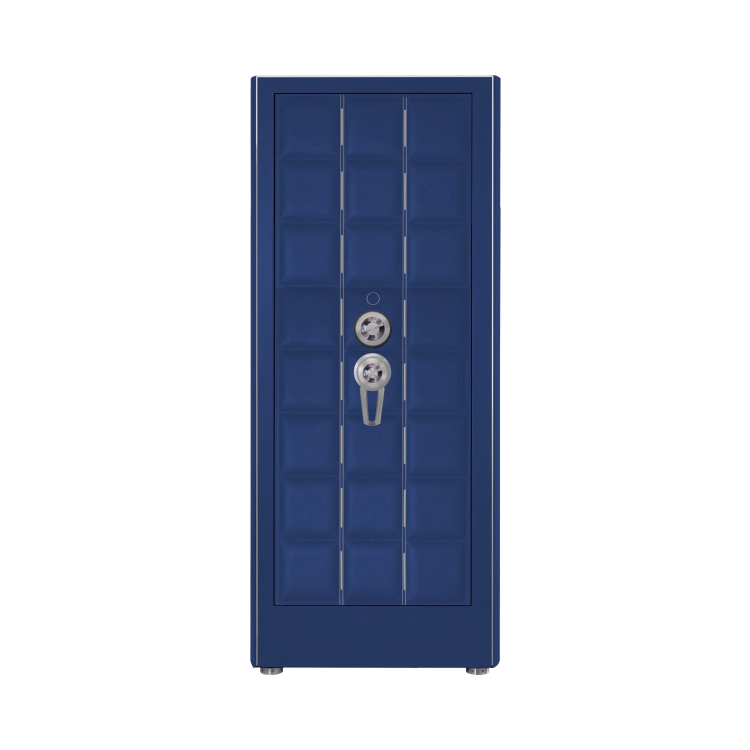 Buben & Zorweg Orion XXL Plus Standalone VdS I Nappa Ocean Blue Safe with Watch Winders