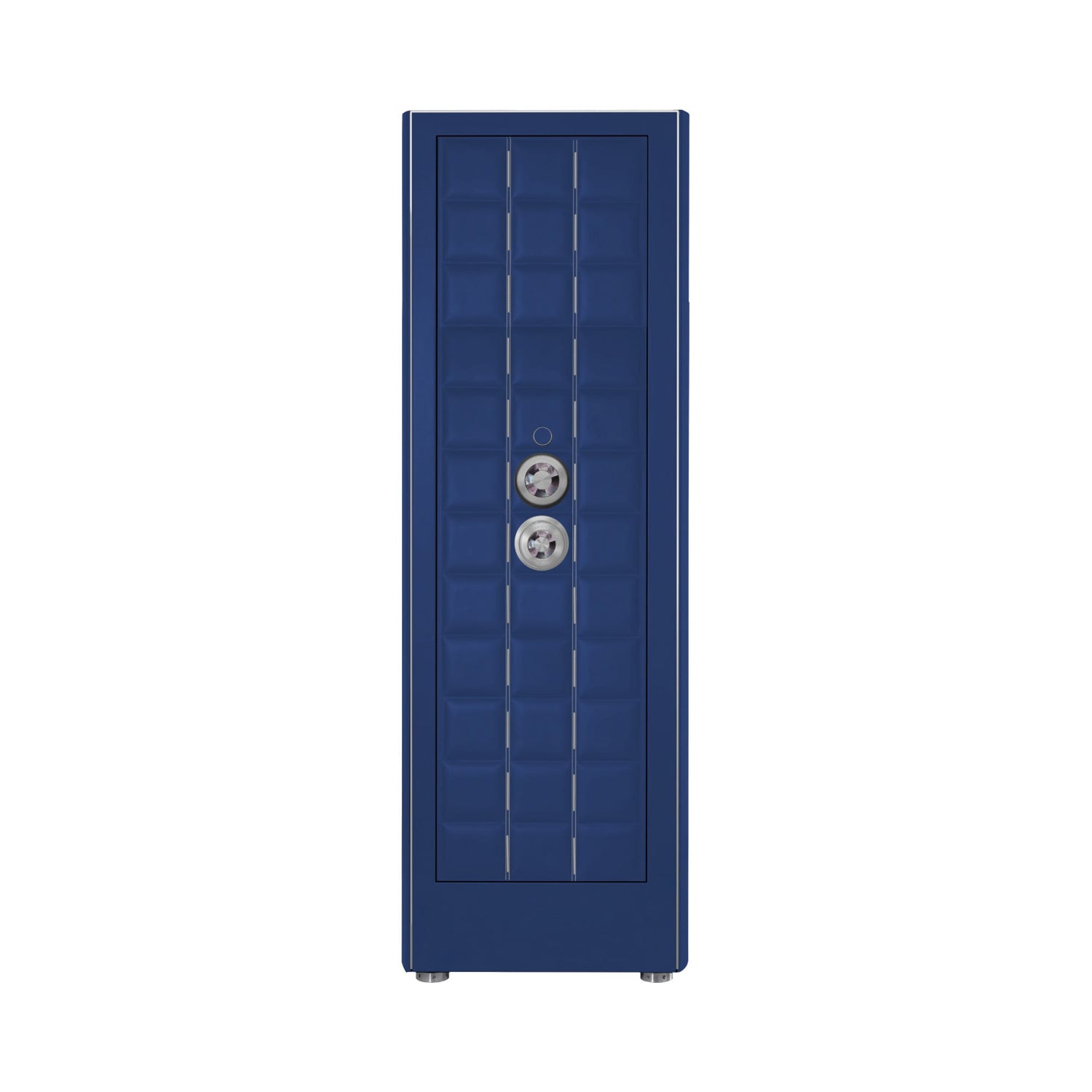 Buben & Zorweg Orion XXL Standalone VdS I Nappa Ocean Blue Safe with Watch Winders