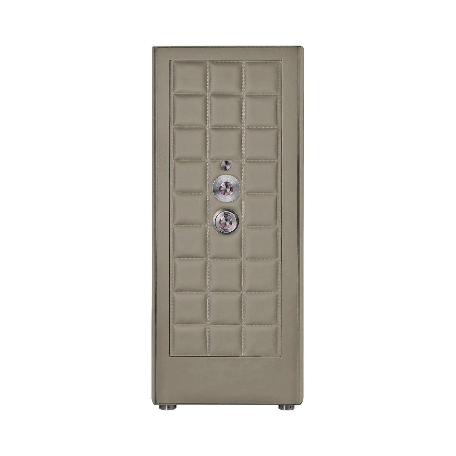 Buben & Zorweg Orion XL Standalone VdS I Nappa Gravel Grey Safe with Watch Winders