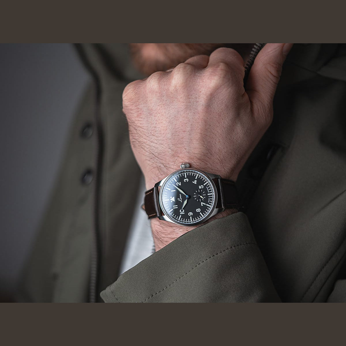 Laco 862172 Pilot Watch Special Ulm 39