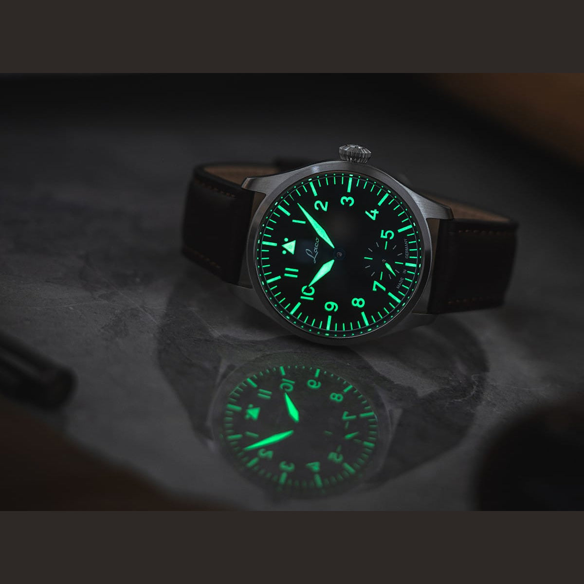 Laco 862172 Pilot Watch Special Ulm 39