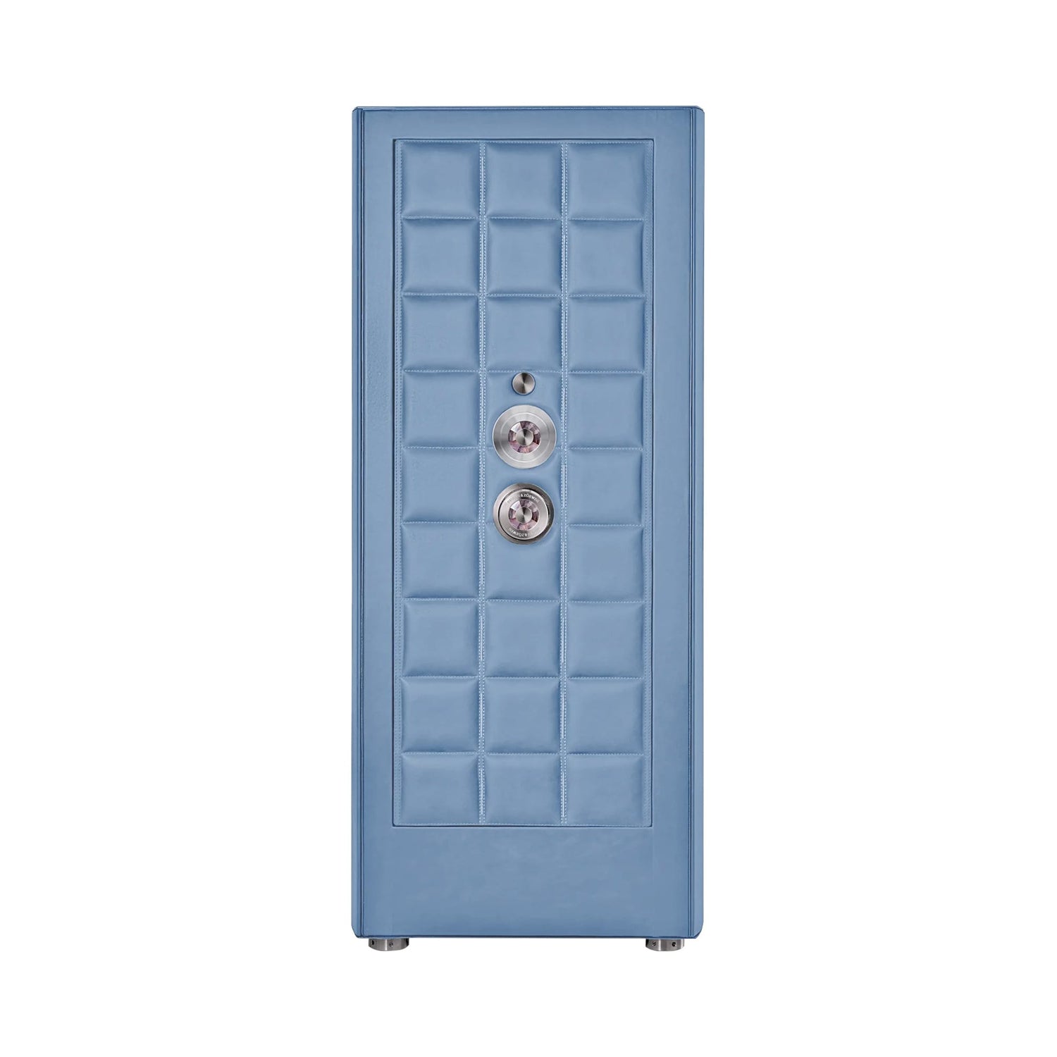 Buben & Zorweg Orion XL Standalone VdS I Nappa Frozen Blue Safe with Watch Winders
