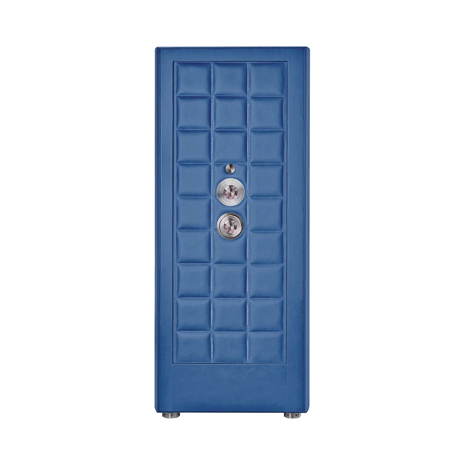 Buben & Zorweg Orion XL Standalone VdS I Nappa Ocean Blue Safe with Watch Winders