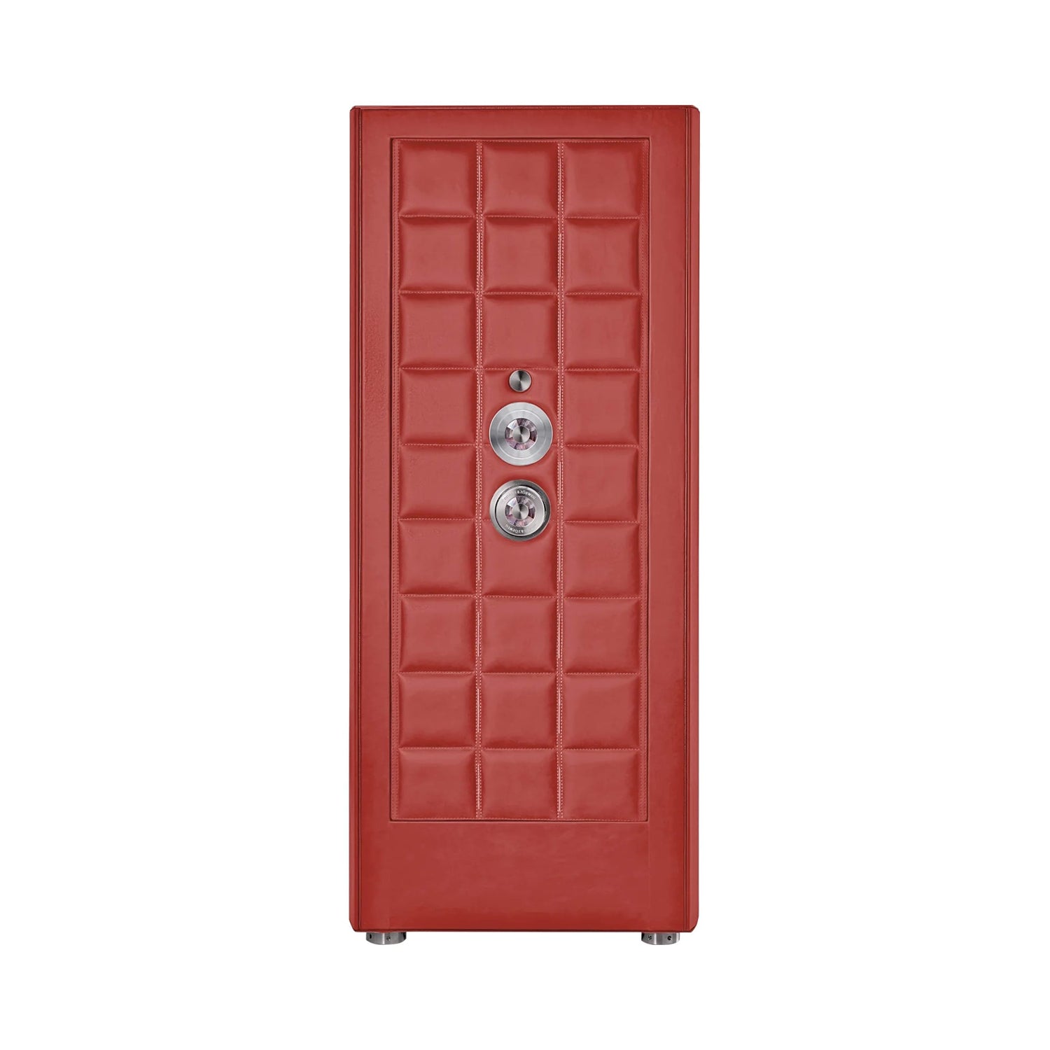 Buben & Zorweg Orion XL Standalone VdS I Nappa Cherry Red Safe with Watch Winders
