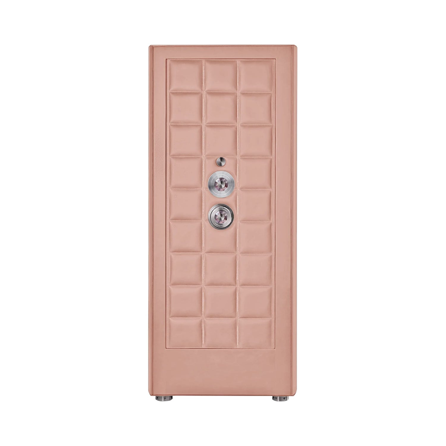 Buben & Zorweg Orion XL Standalone VdS I Nappa Coral Pink Safe with Watch Winders