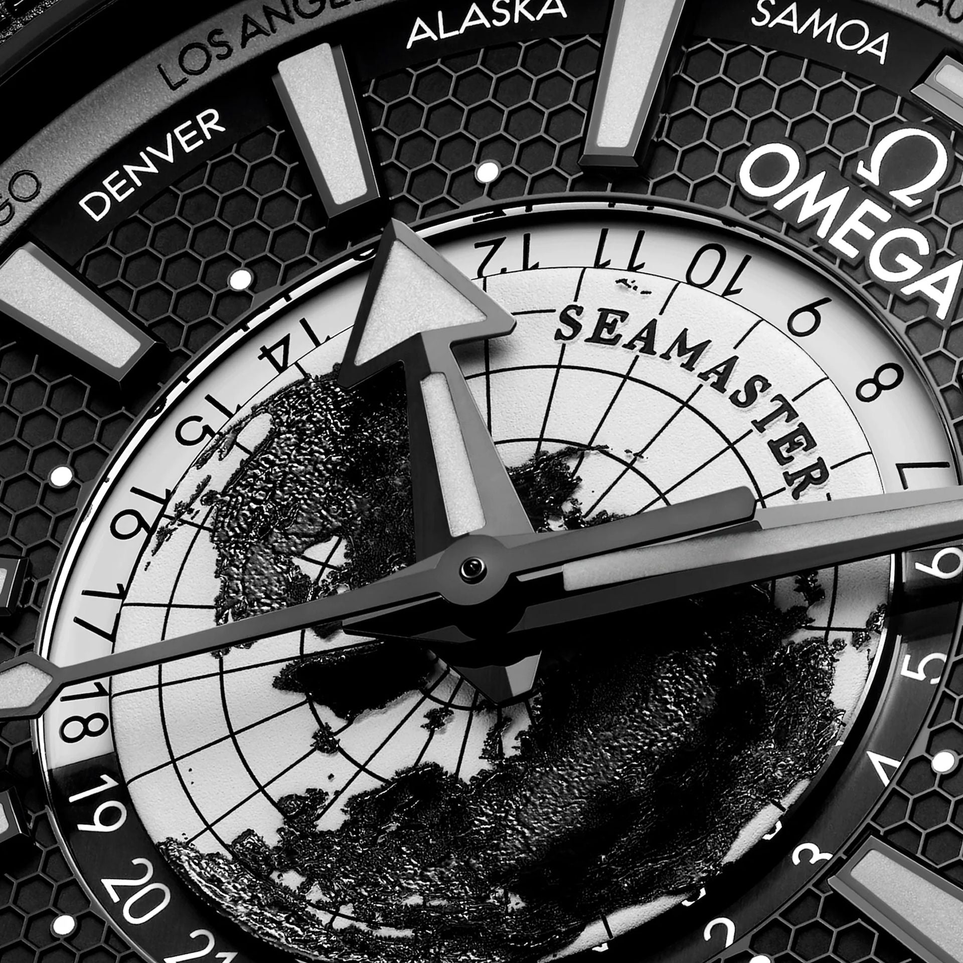 Omega 215.92.46.22.01.007 Seamaster Planet Ocean 600M Worldtimer