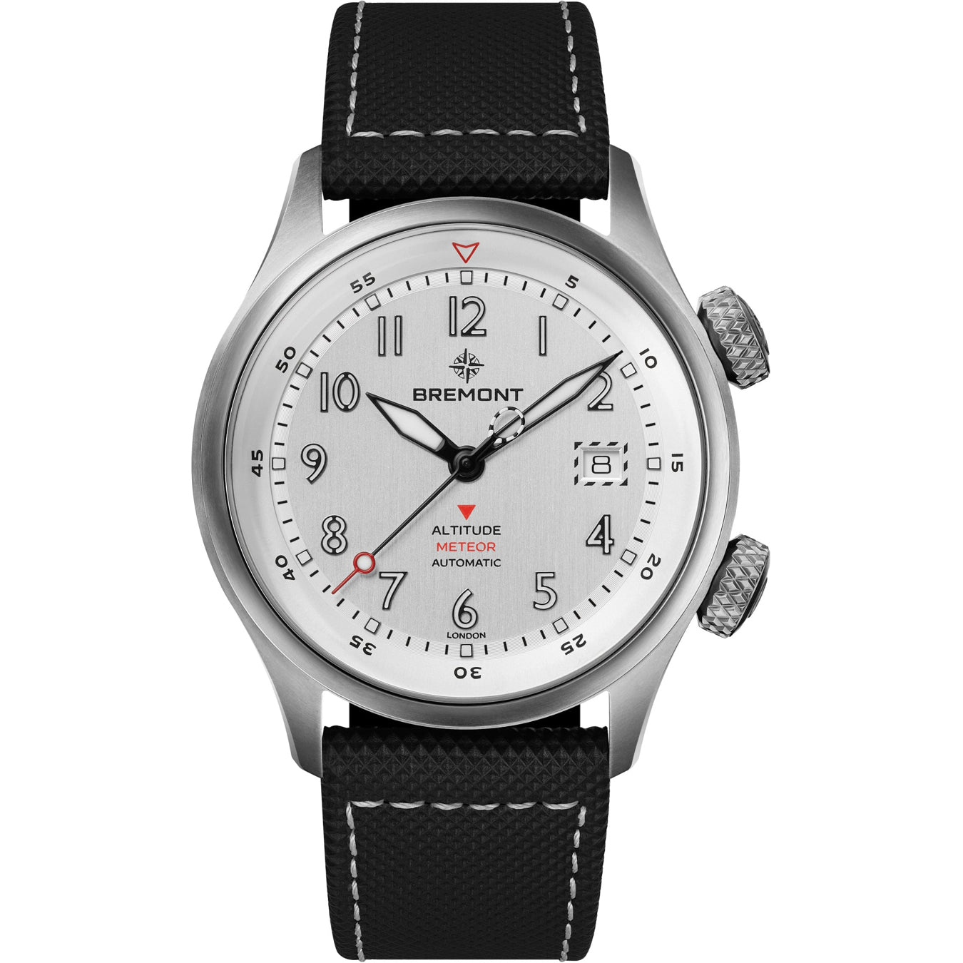 Bremont Altitude MB Meteor Orange Silver Dial On Strap