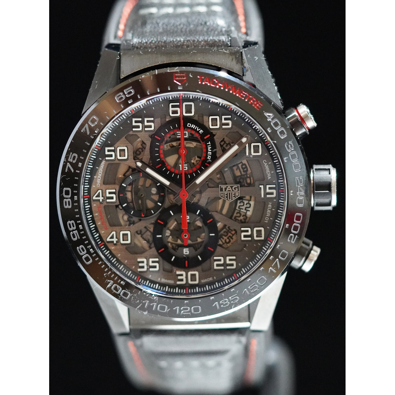 Tag Heuer CAR2A1H.FT6101 Carrera Calibre Heuer 01 Skeleton Dial