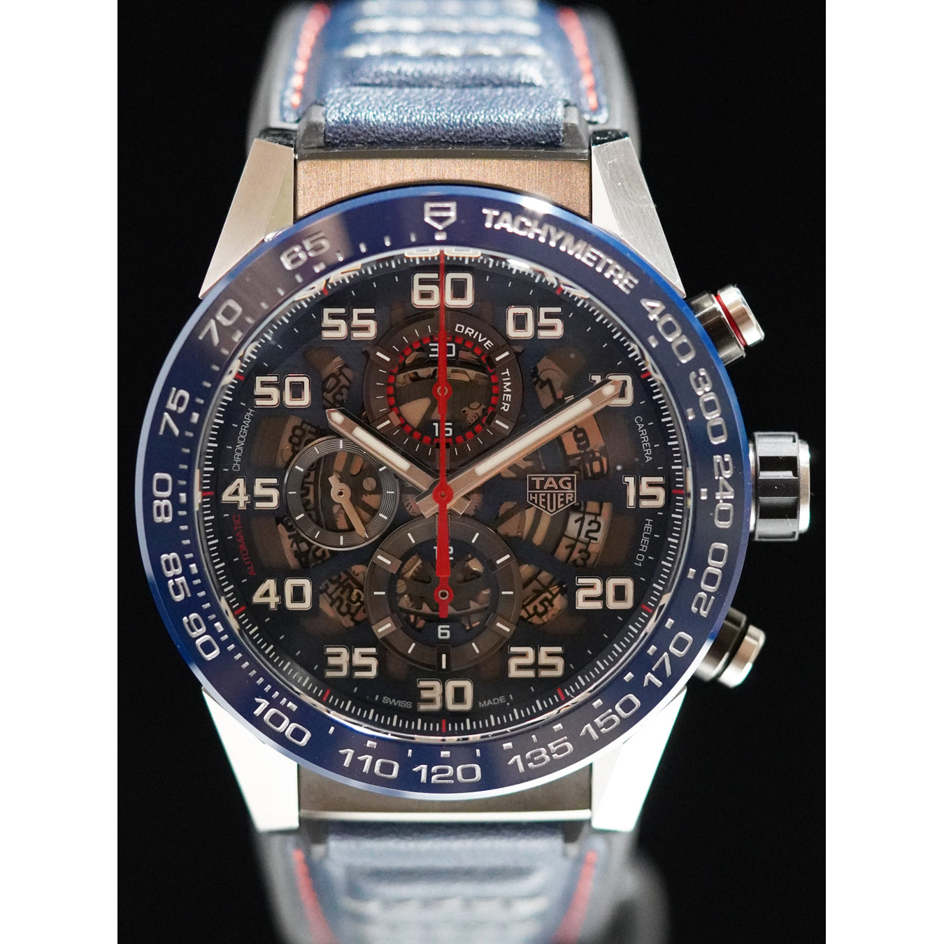 Tag Heuer CAR2A1N.FT6100 Carrera Calibre Heuer 01 Chronograph