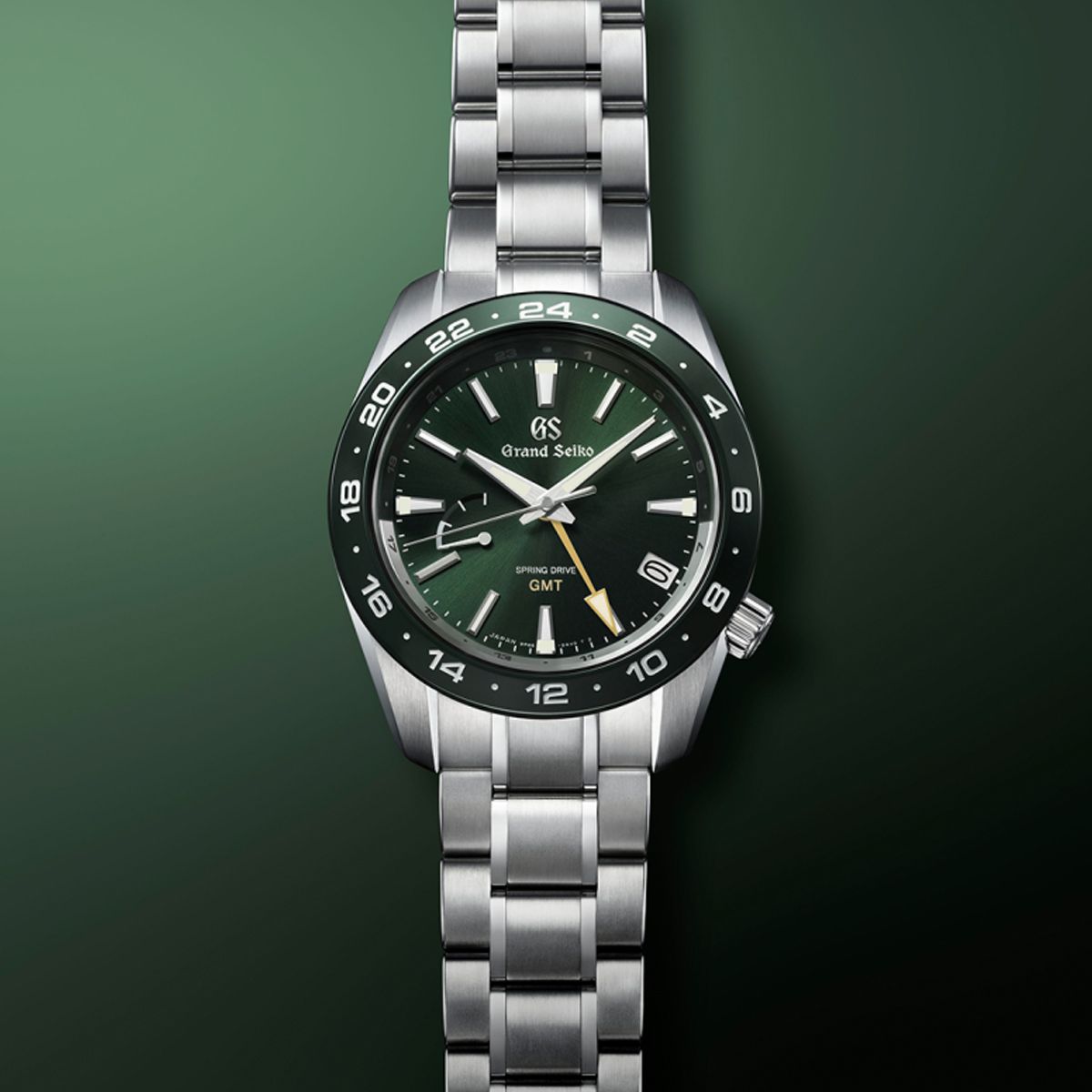 Grand Seiko SBGE257 Sport GMT Spring Drive Green Dial