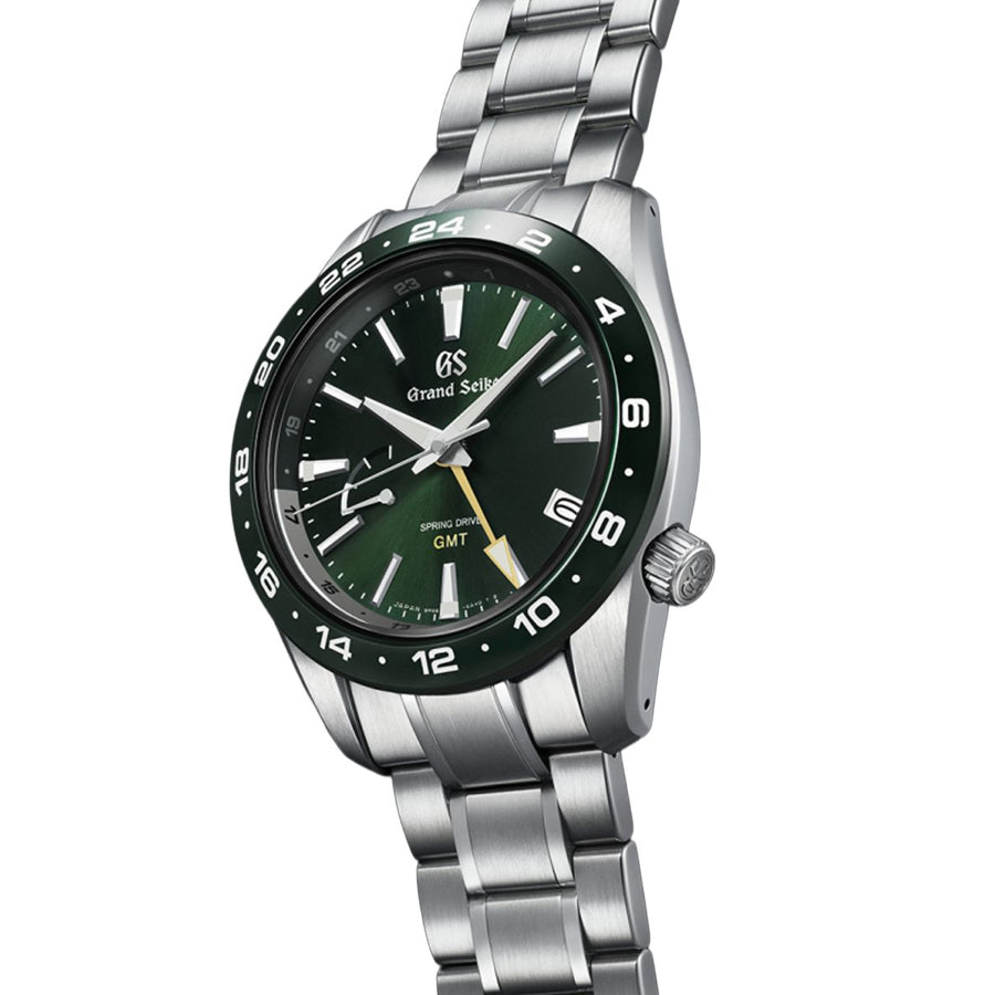 Grand Seiko SBGE257 Sport GMT Spring Drive Green Dial
