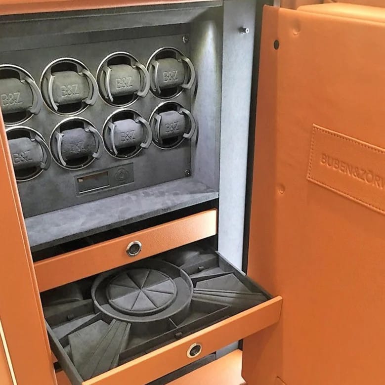 Buben & Zorweg Orion In-Built VdS I Safe with Watch Winders