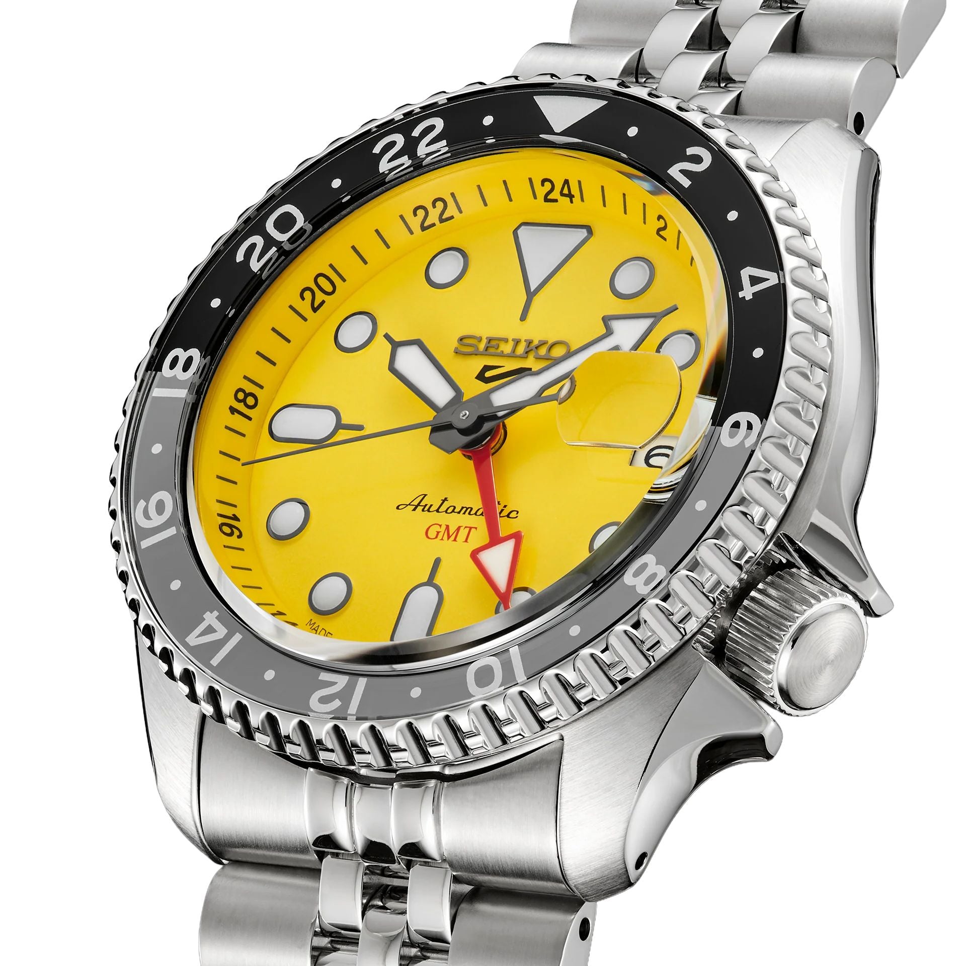 Seiko 5 Sports GMT SSK017 Yellow