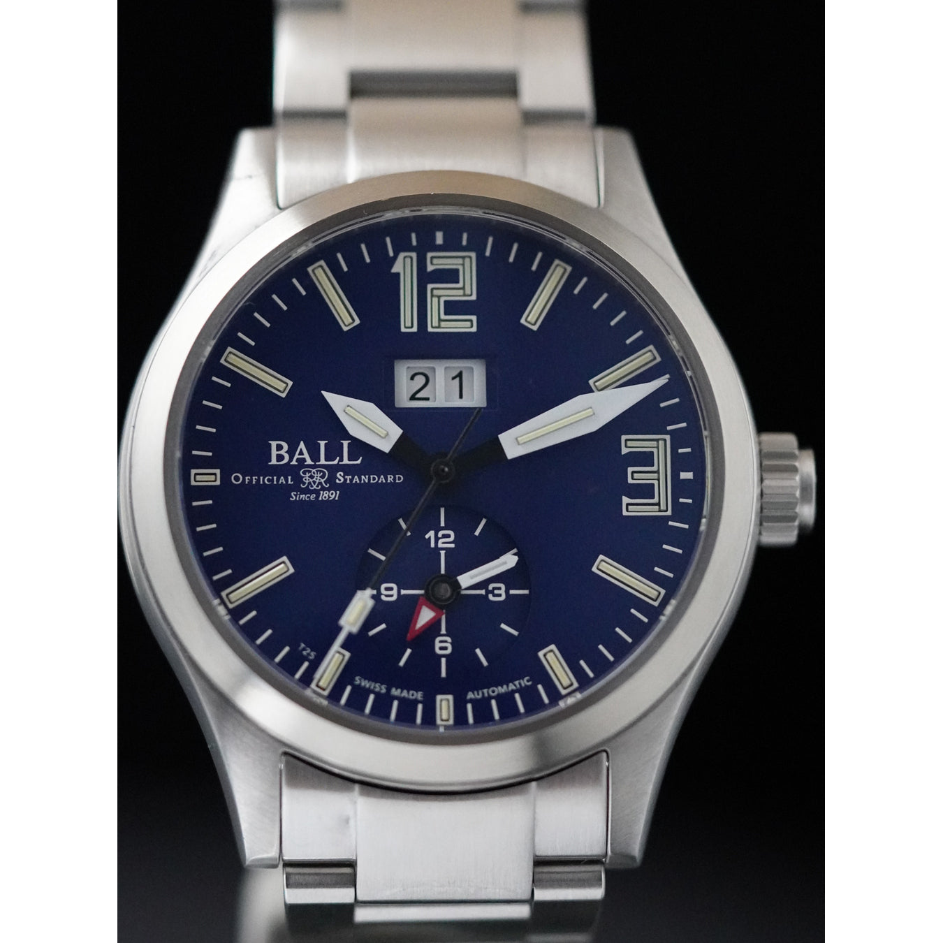 Ball GM2286C-S6J-BE Engineer Master II Voyager Dual Time 40mm Blue Dial