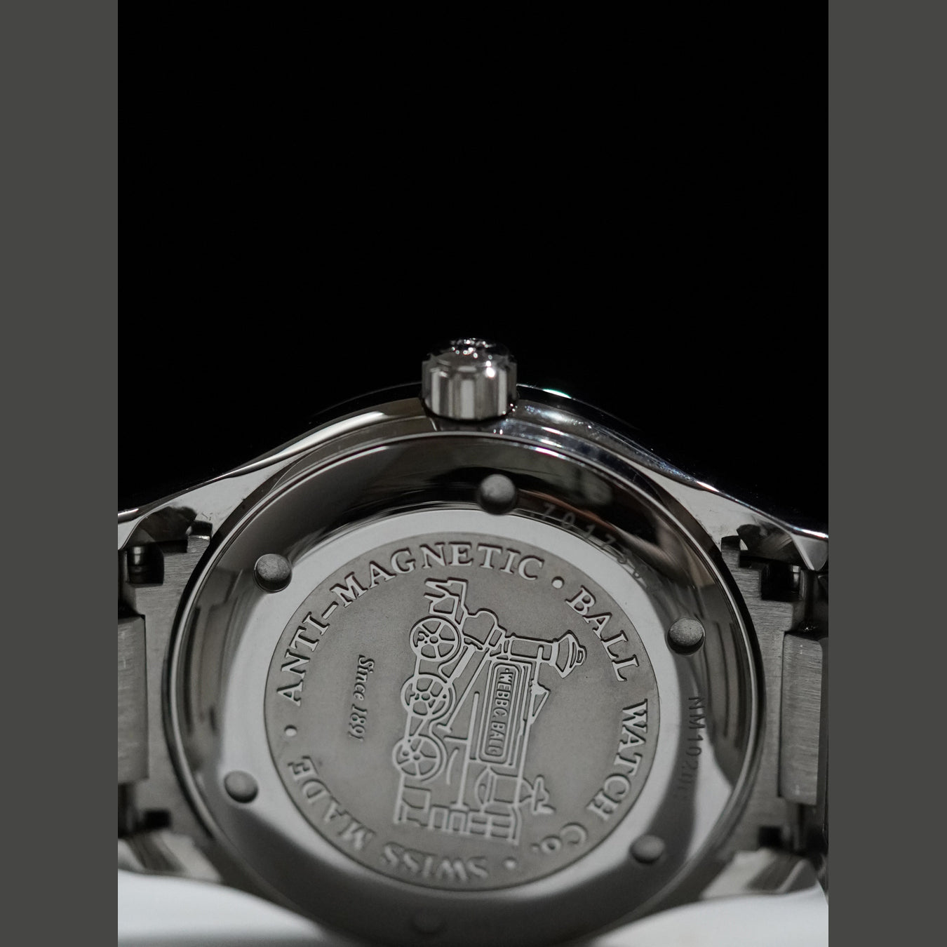 Ball NM1020C-S4-BK Engineer II Arabic 40mm Black Dial
