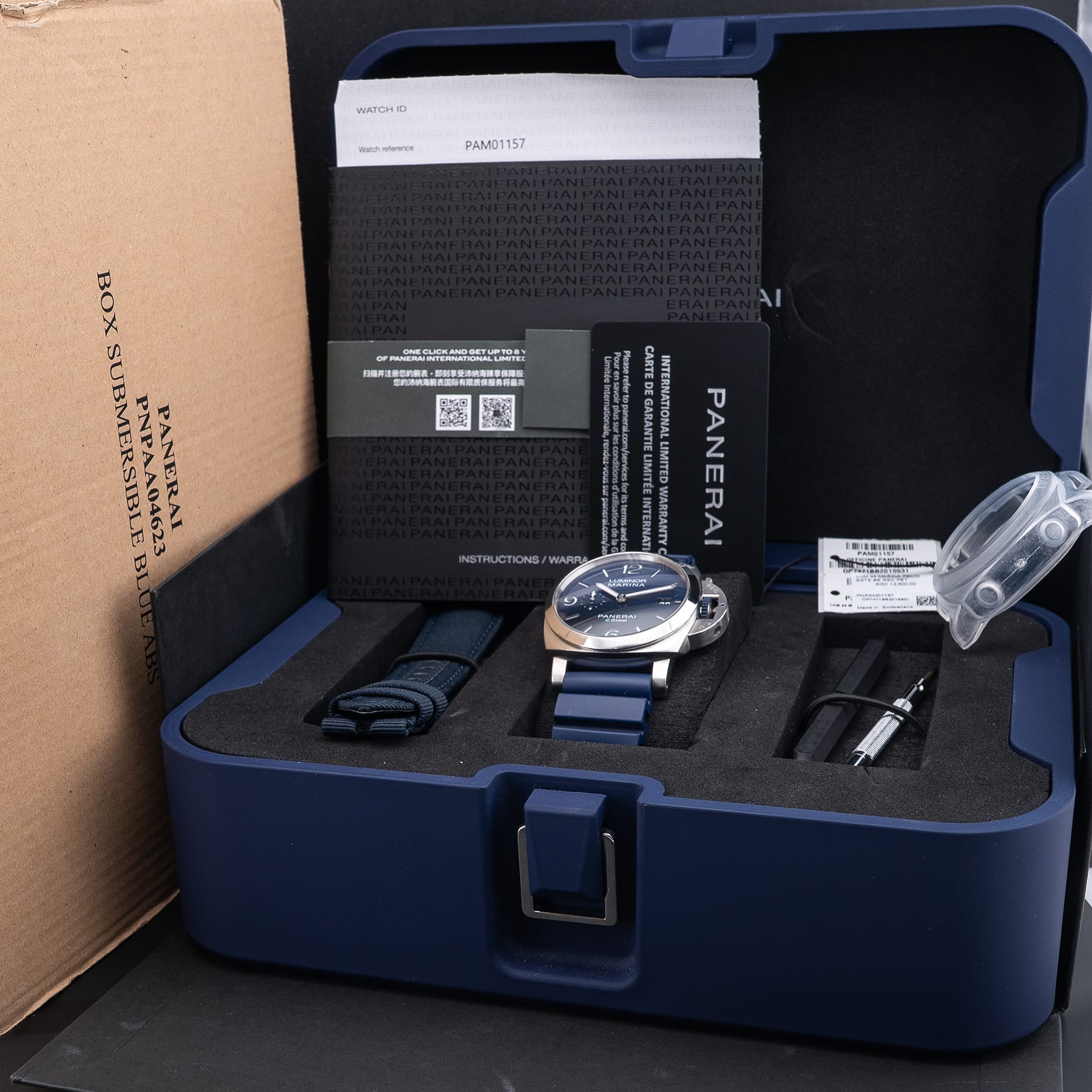 Panerai PAM01157 Luminor Marina Blu Profondo