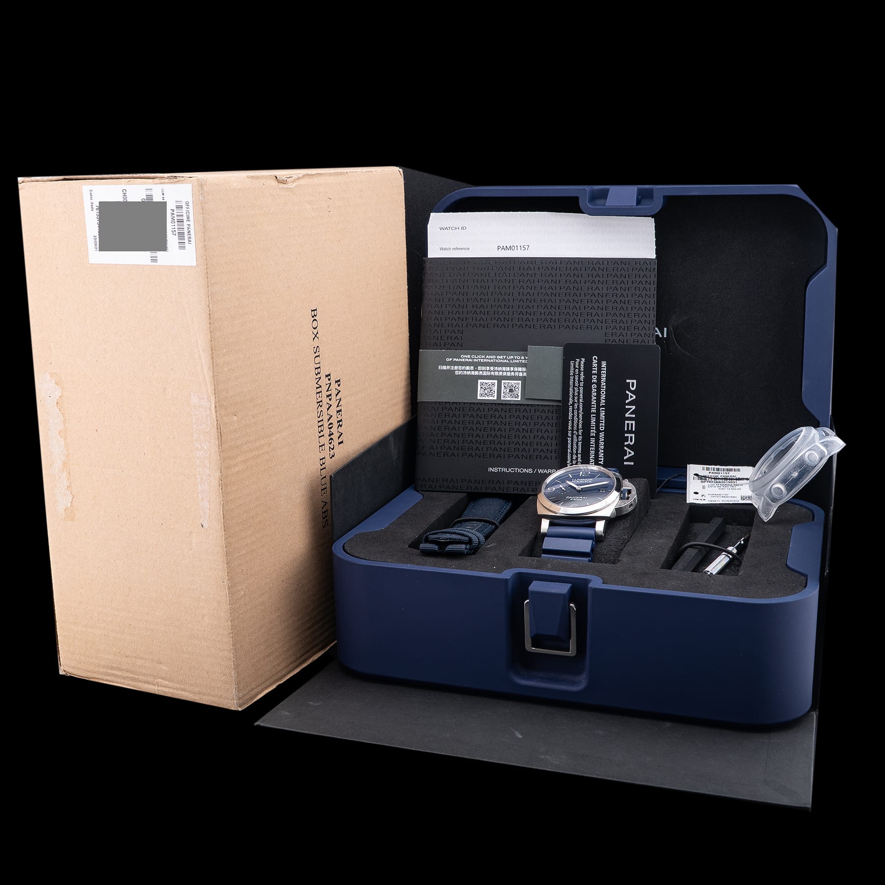 Panerai PAM01157 Luminor Marina Blu Profondo