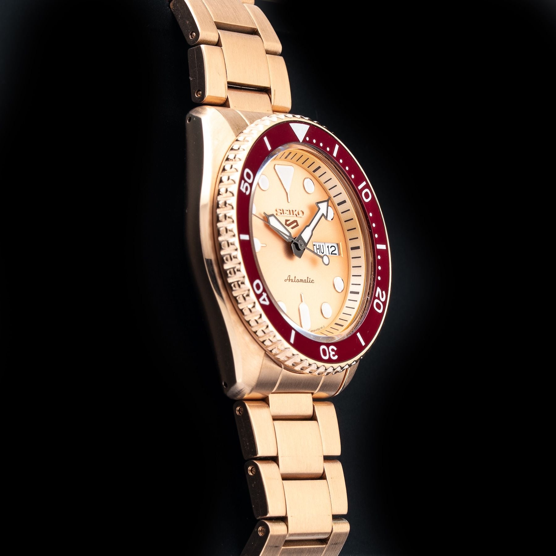 Seiko 5 Sports SRPK08 55Th Anniversary Customize Rose