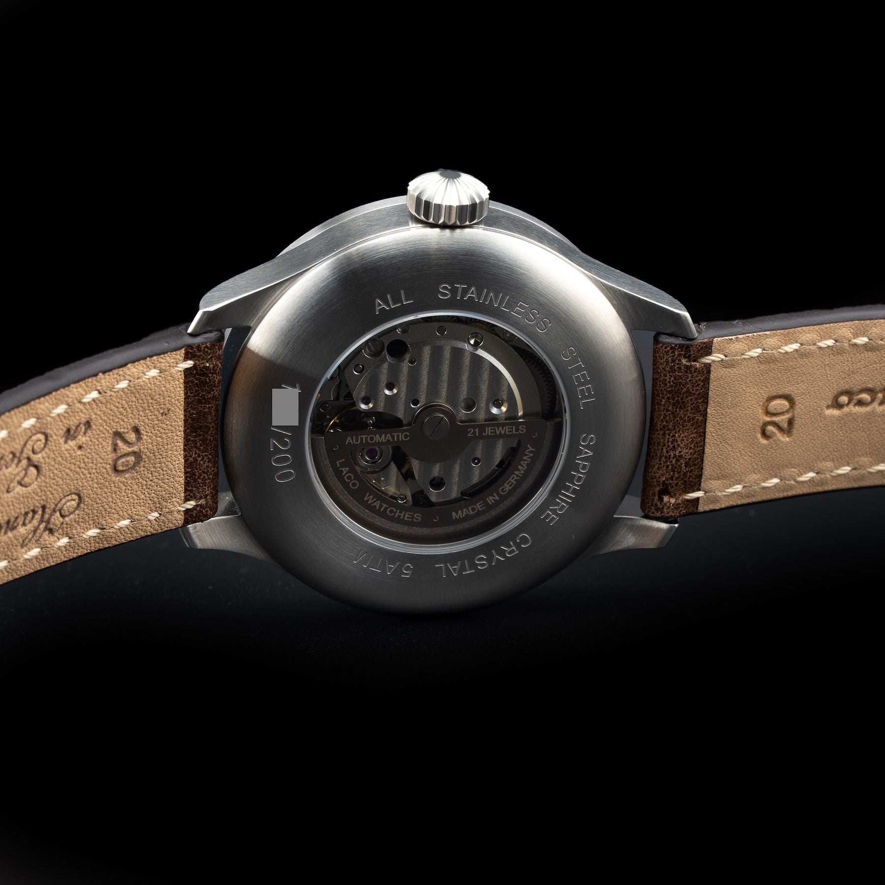 Laco 862170 Pilot Watches Basic Augsburg 42 Taupe California