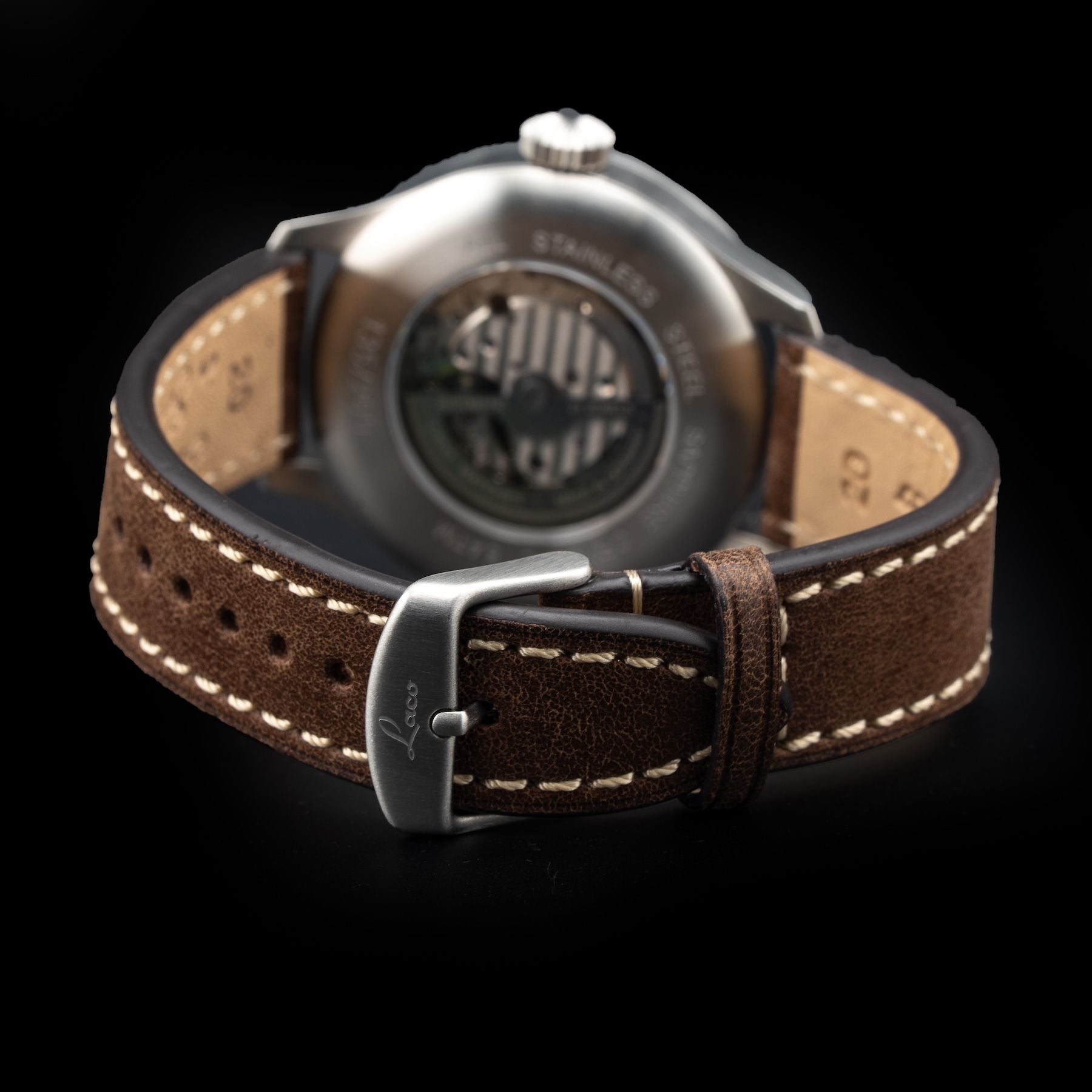 Laco 862170 Pilot Watches Basic Augsburg 42 Taupe California