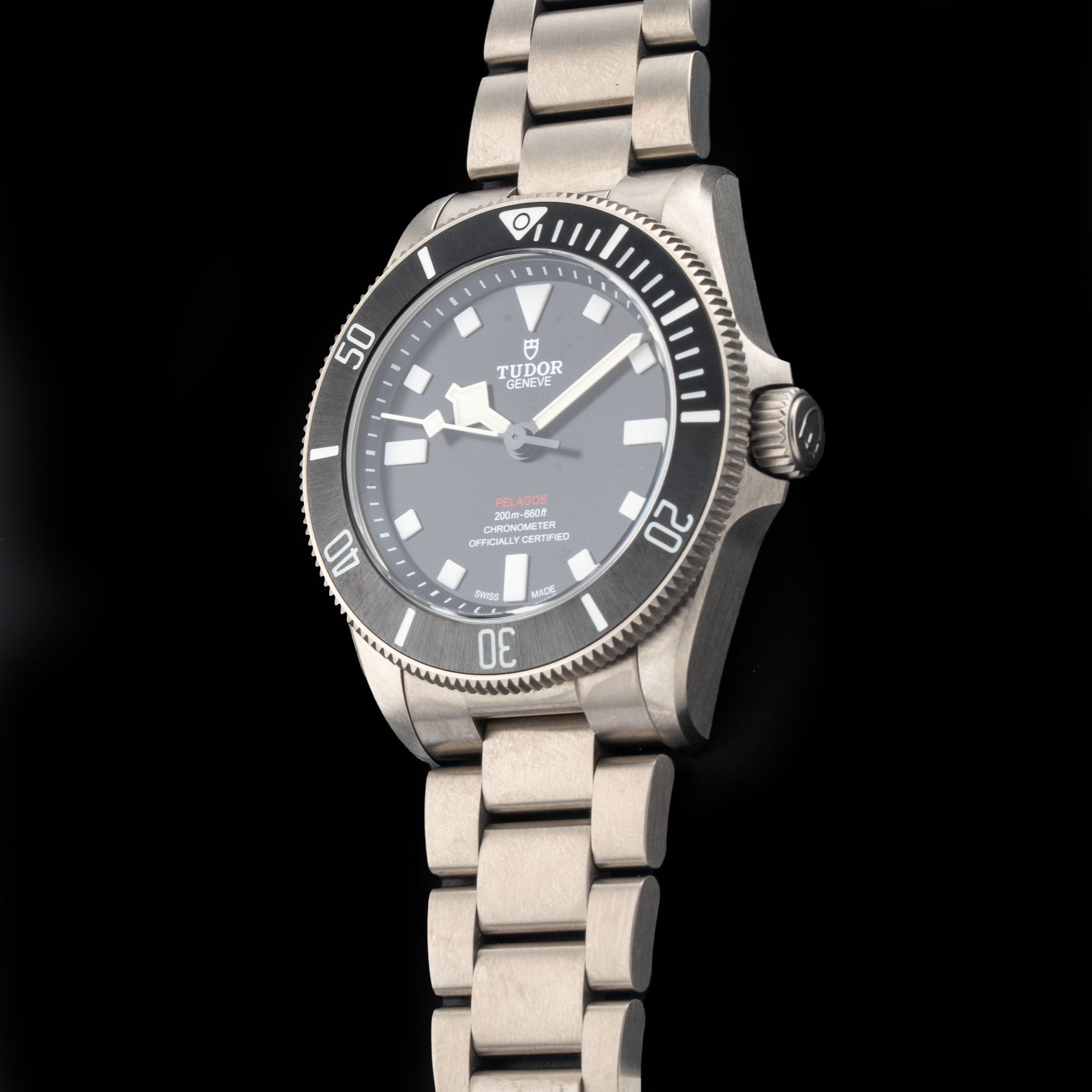TUDOR 25407N Pelagos 39mm Black Dial