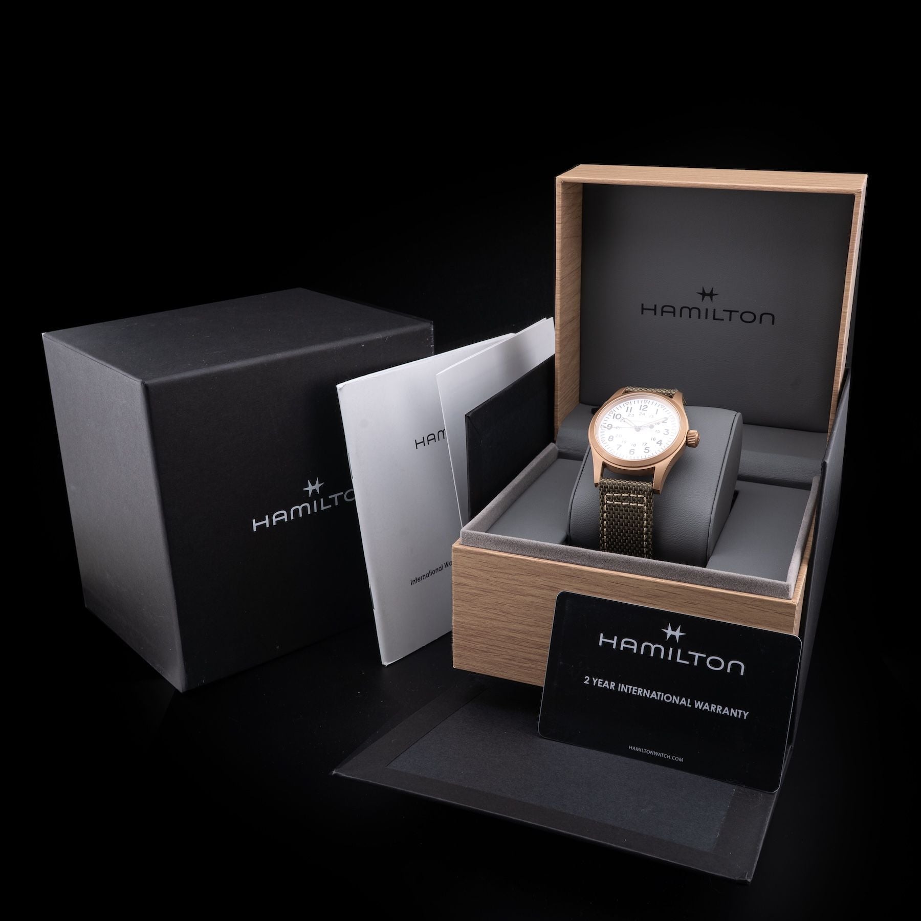 Hamilton H694590 Khaki Field Mechanical