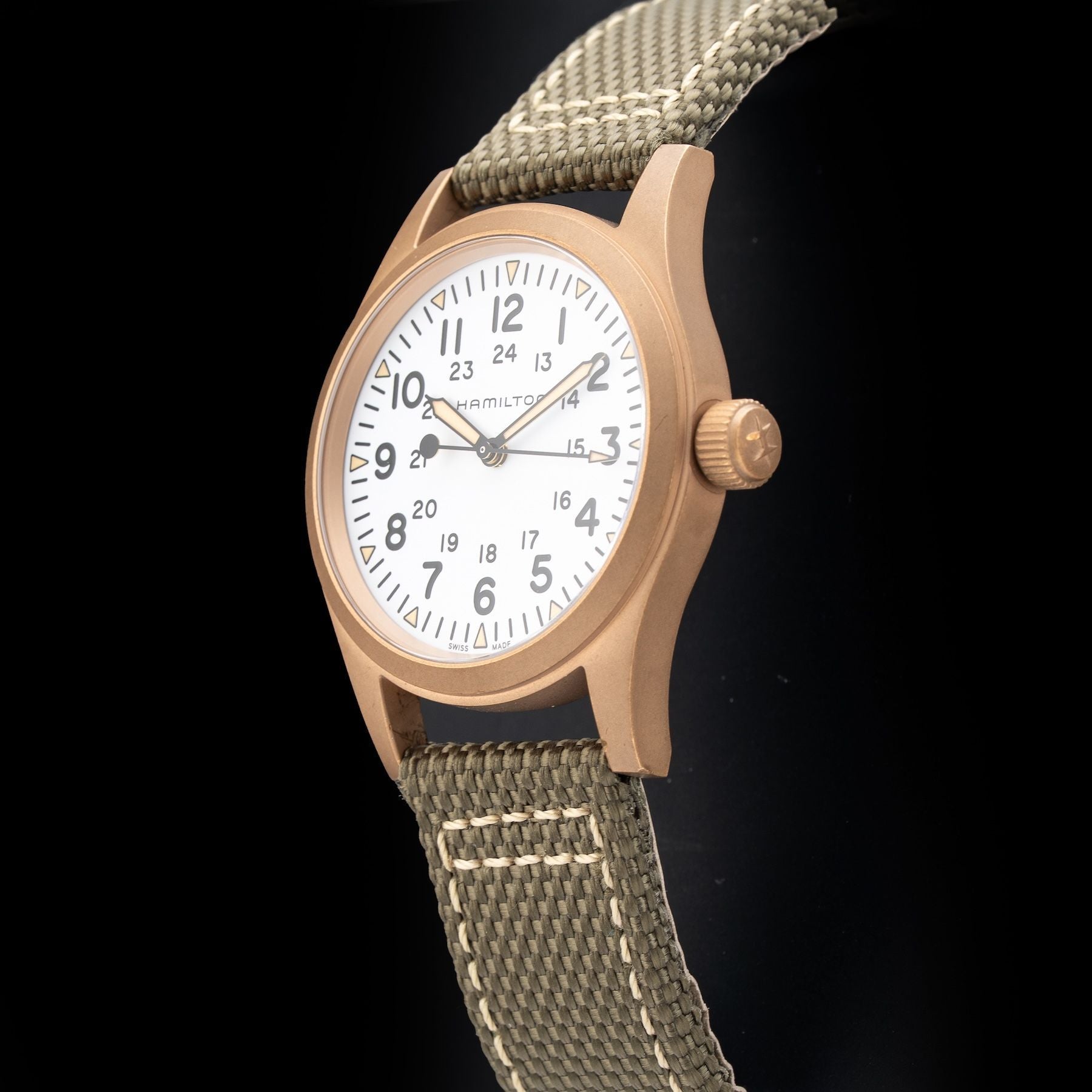 Hamilton H694590 Khaki Field Mechanical