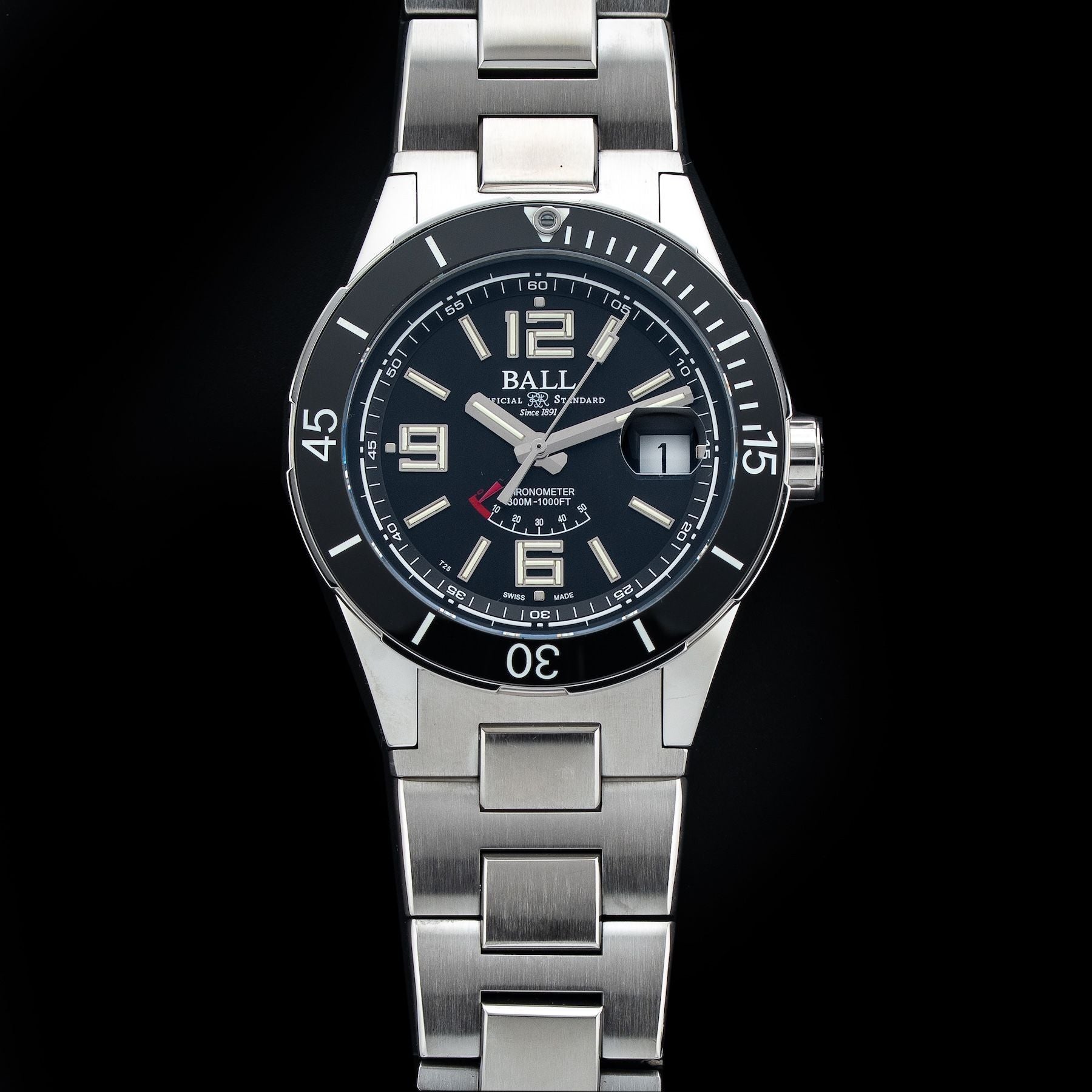 Ball DP3006A-S4CJ-BK Roadmaster Archangel Power Reserve