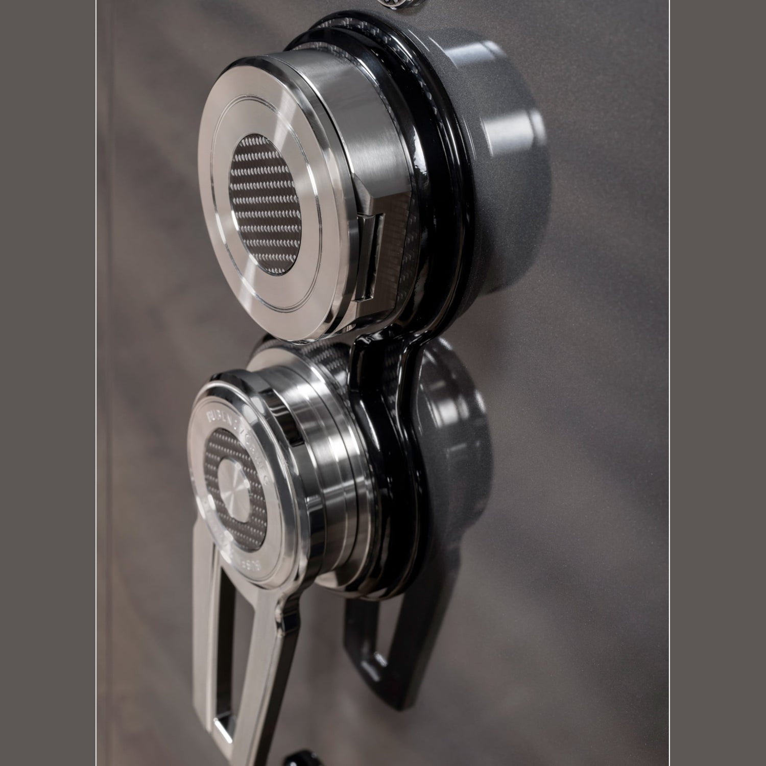 Buben & Zorweg Turbo XL One-Tone VdS I Stirling Grey Safe with Watch Winders
