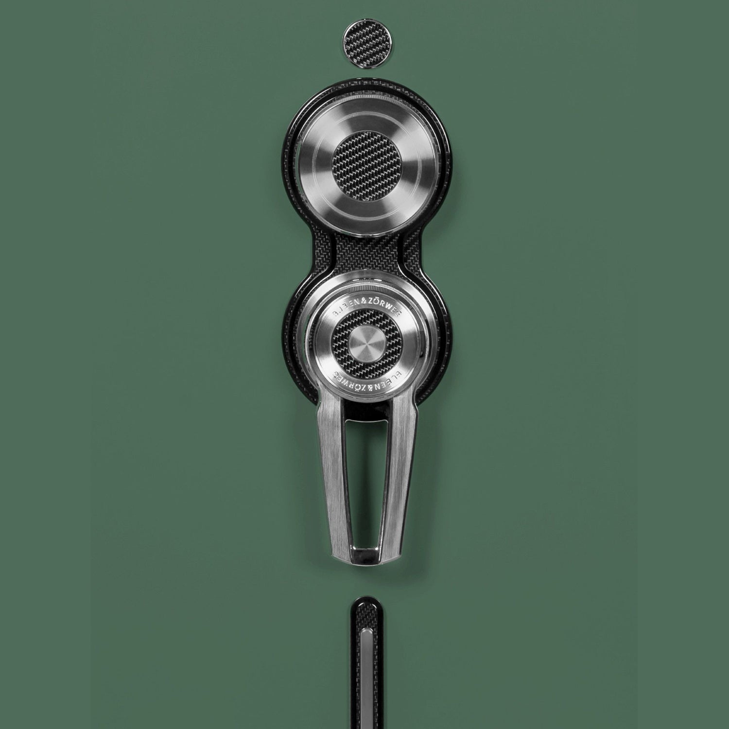 Buben & Zorweg Turbo XL One-Tone VdS I Midnight Green Safe with Watch Winders
