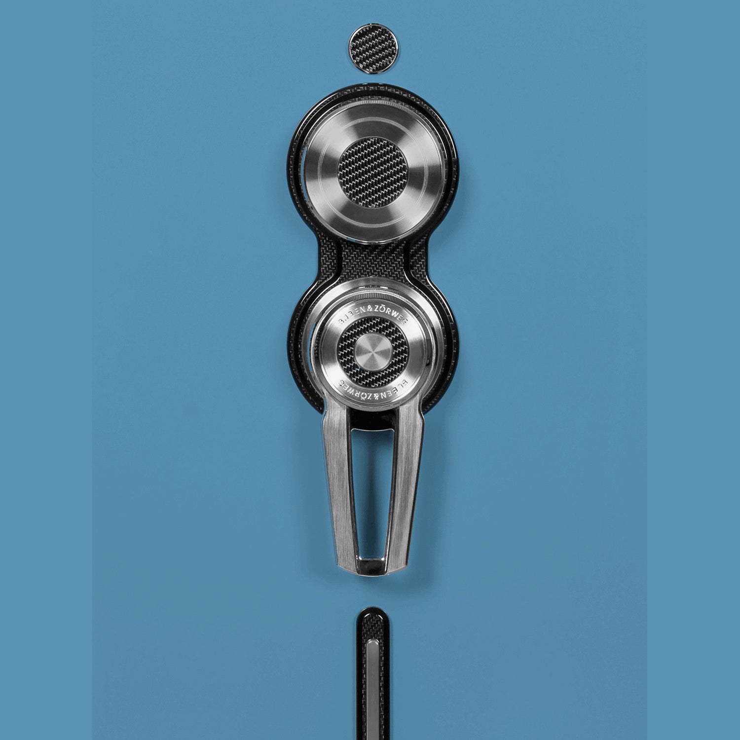 Buben & Zorweg Turbo XL One-Tone VdS I Shark Blue Safe with Watch Winders