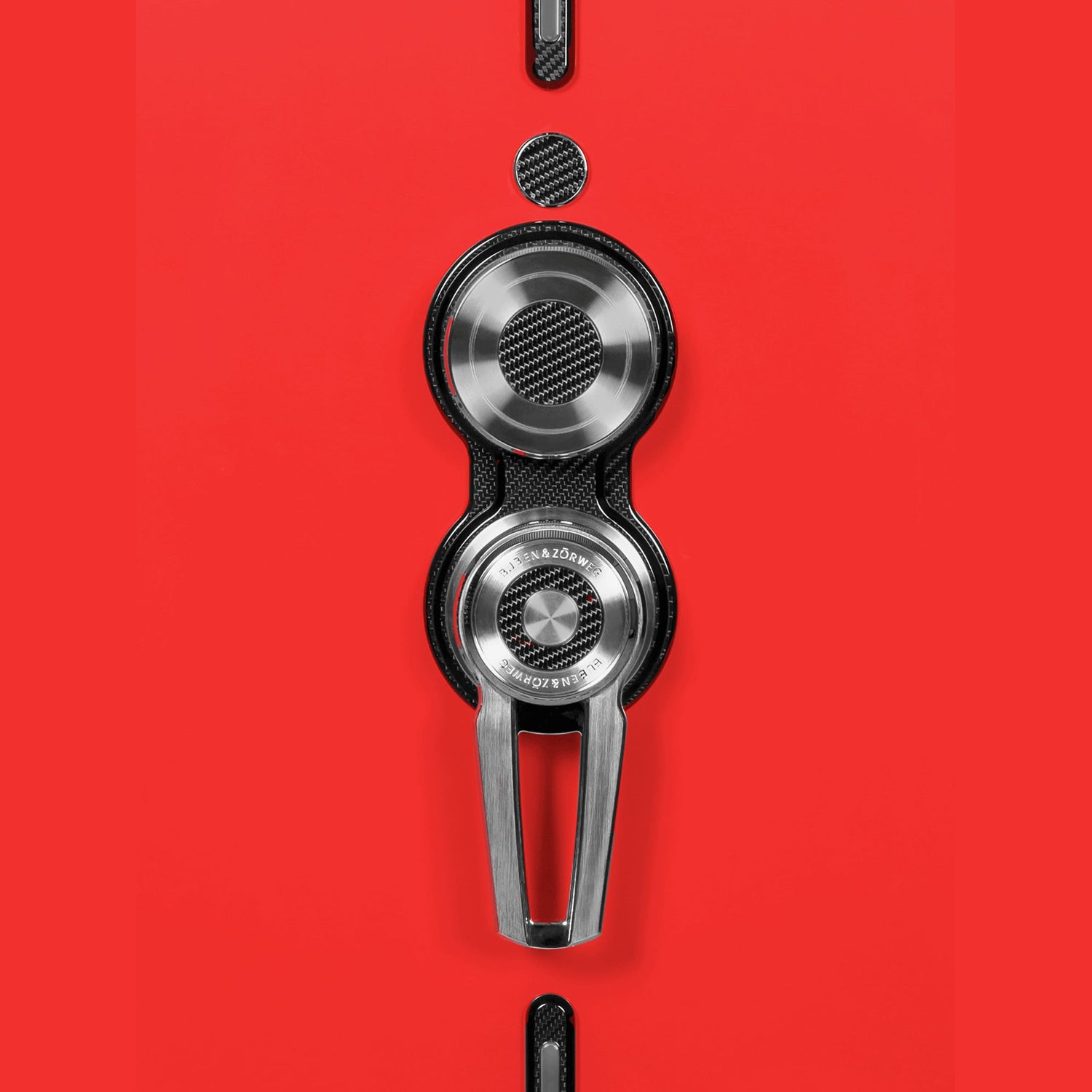 Buben & Zorweg Turbo XL One-Tone VdS I Modena Red Safe with Watch Winders