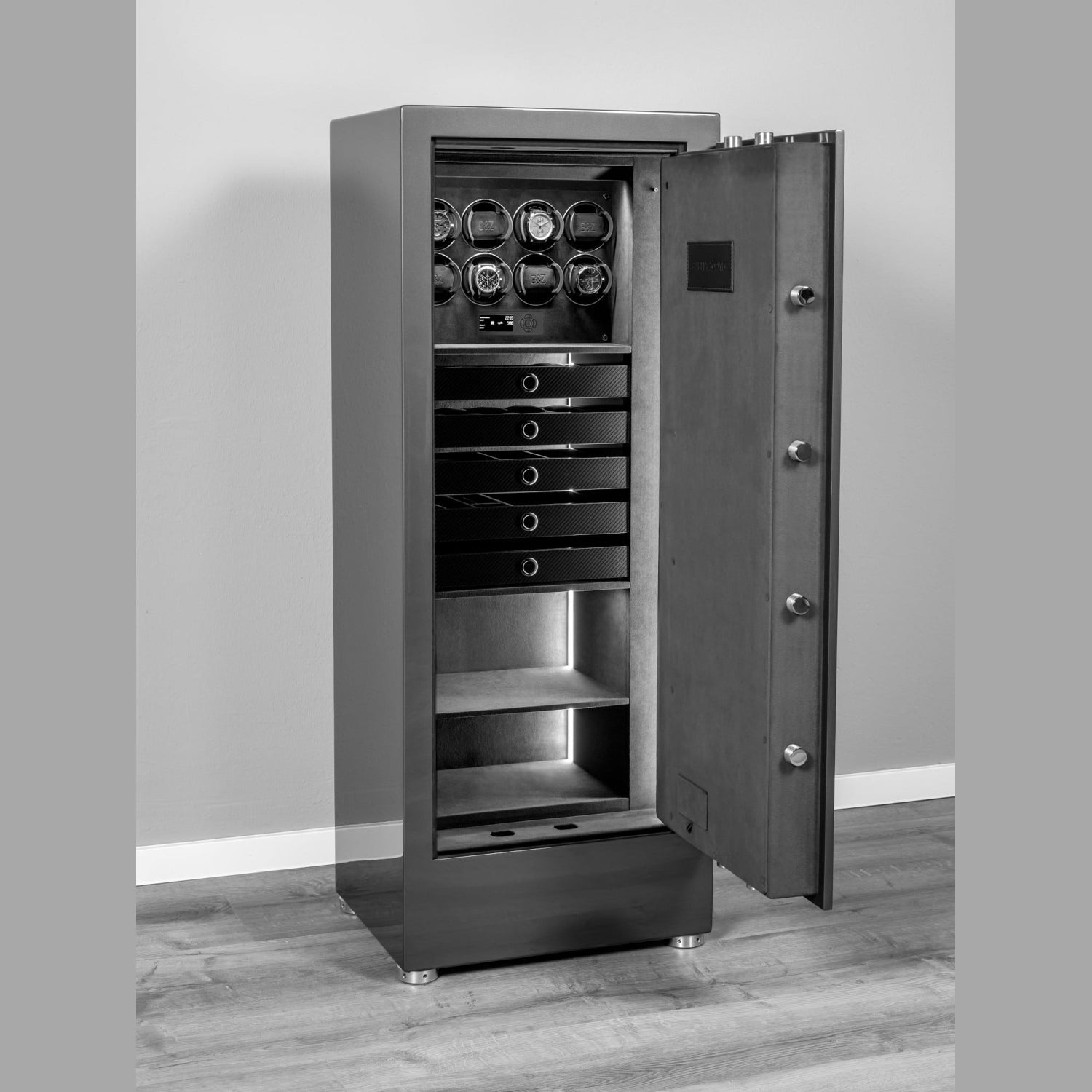 Buben & Zorweg Turbo XL One-Tone VdS I Savanna Tan Safe with Watch Winders