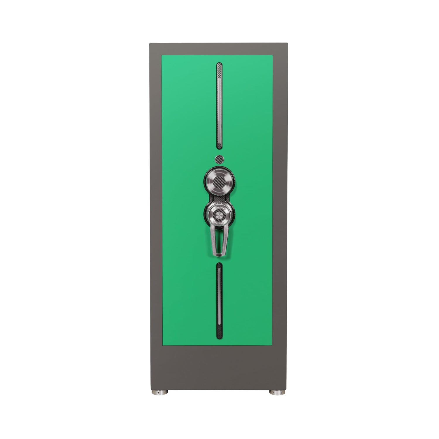 Buben & Zorweg Turbo XL Two-Tone VdS I Viper Green GT Grey Safe with Watch Winders