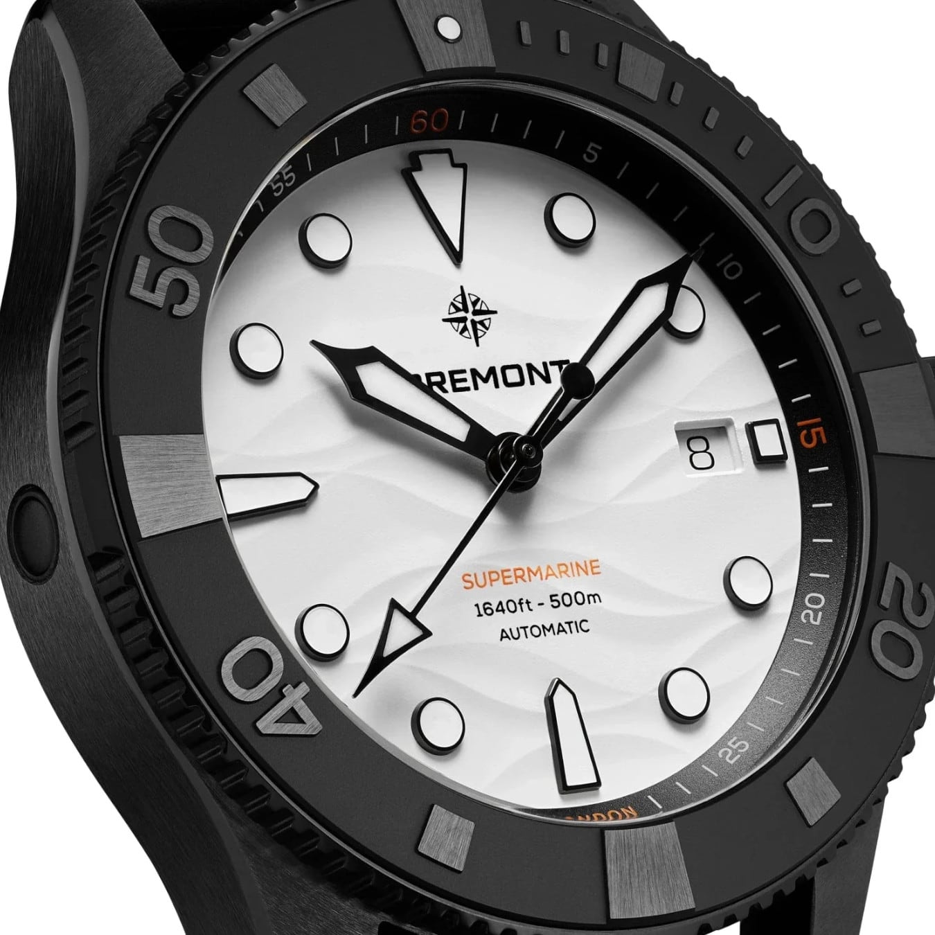 Bremont SM43-DT-BKCER-WH-R-S Supermarine Full Ceramic Polar White