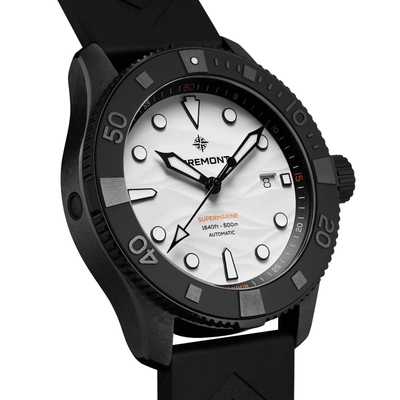 Bremont SM43-DT-BKCER-WH-R-S Supermarine Full Ceramic Polar White