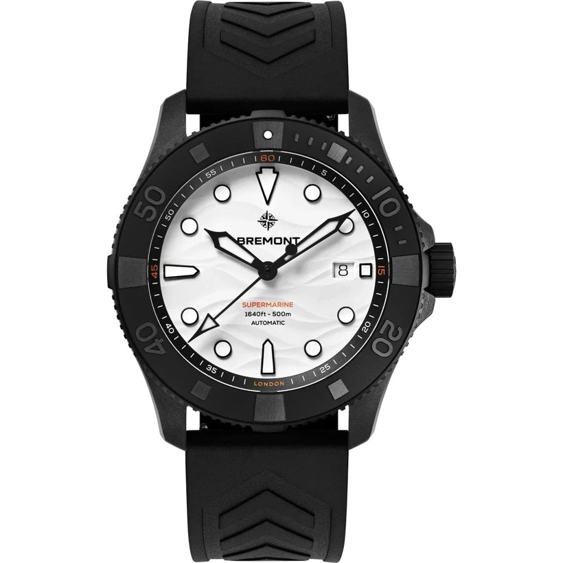 Bremont SM43-DT-BKCER-WH-R-S Supermarine Full Ceramic Polar White
